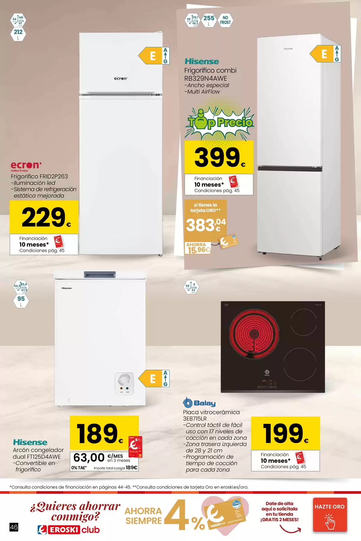 Ofertas de Eroski Hipermercados España de 26 marzo a 22 abril 2026 Qué planazo