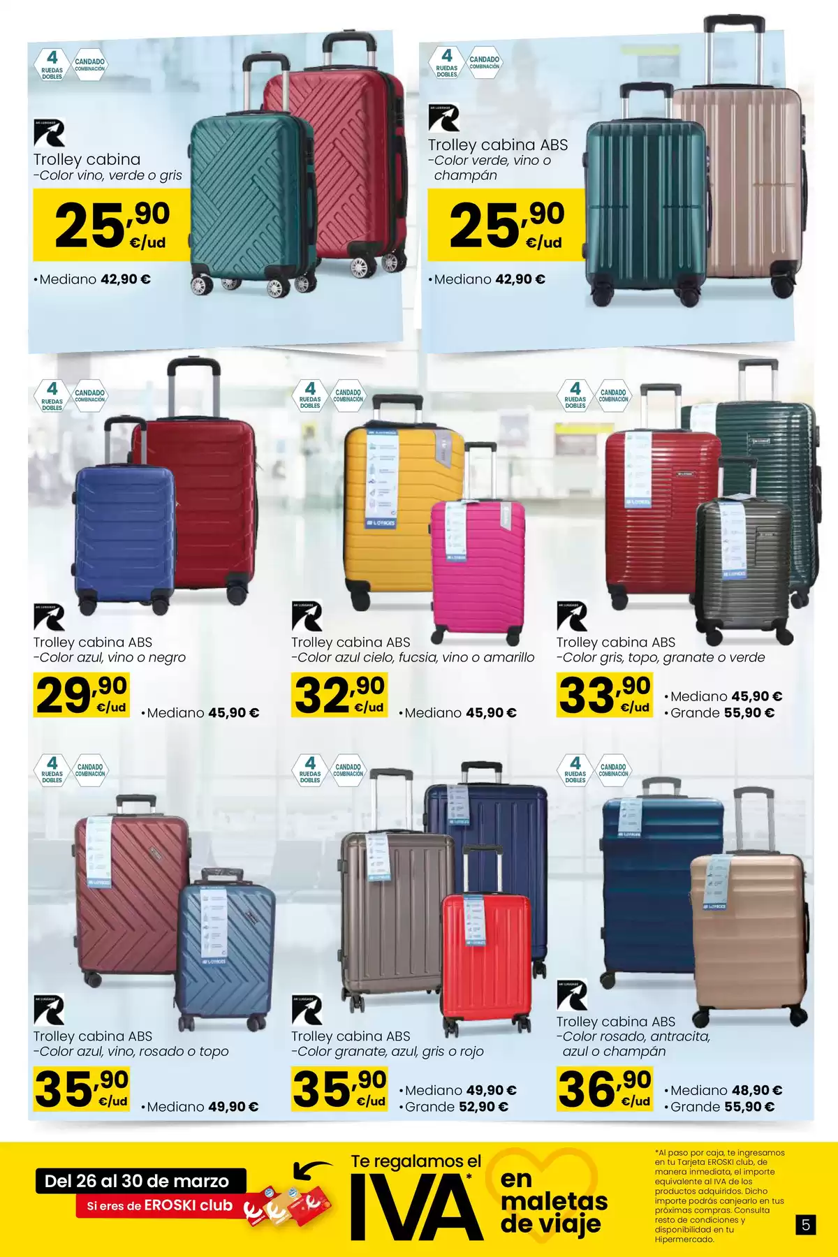 Ofertas de Eroski Hipermercados España de 26 marzo a 22 abril 2026 Qué planazo