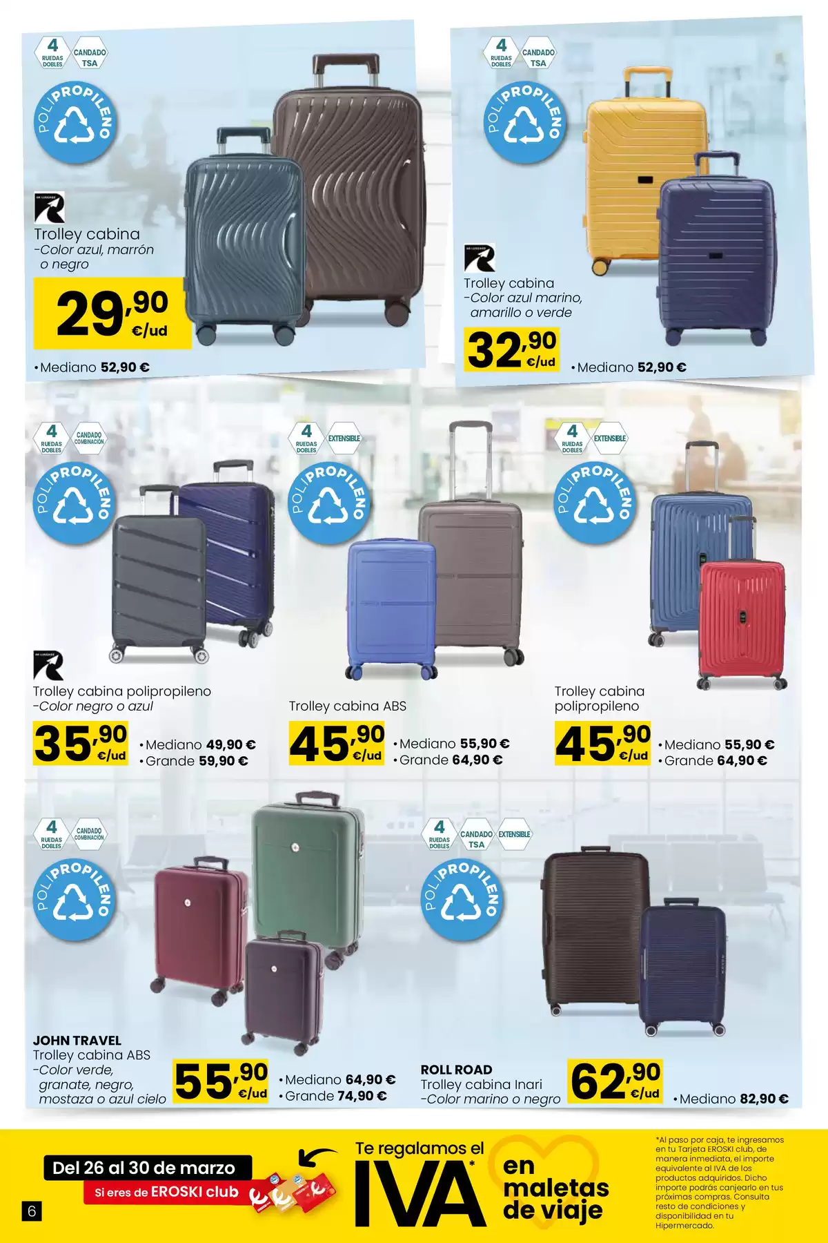 Ofertas de Eroski Hipermercados España de 26 marzo a 22 abril 2026 Qué planazo