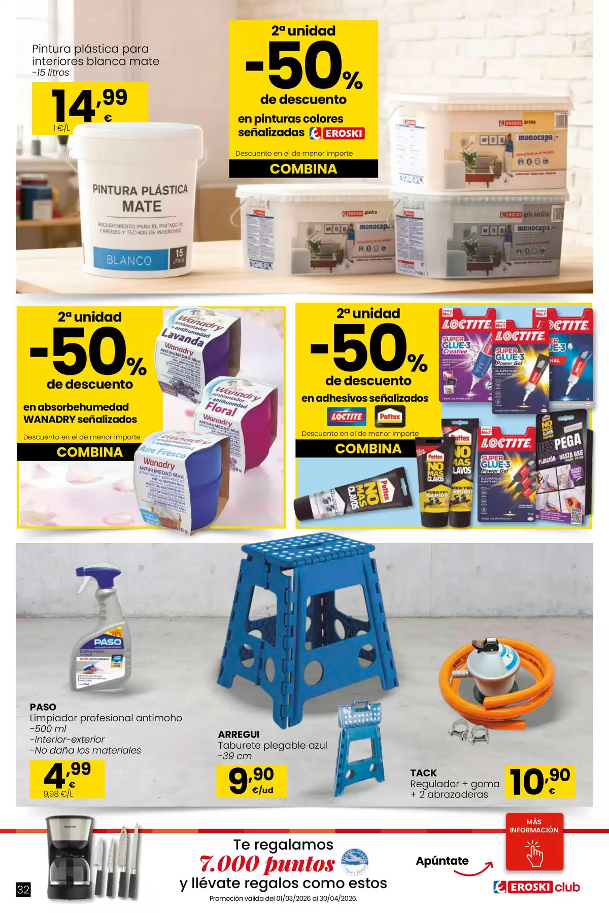 Ofertas de Eroski Hipermercados España de 26 marzo a 22 abril 2026 Qué planazo