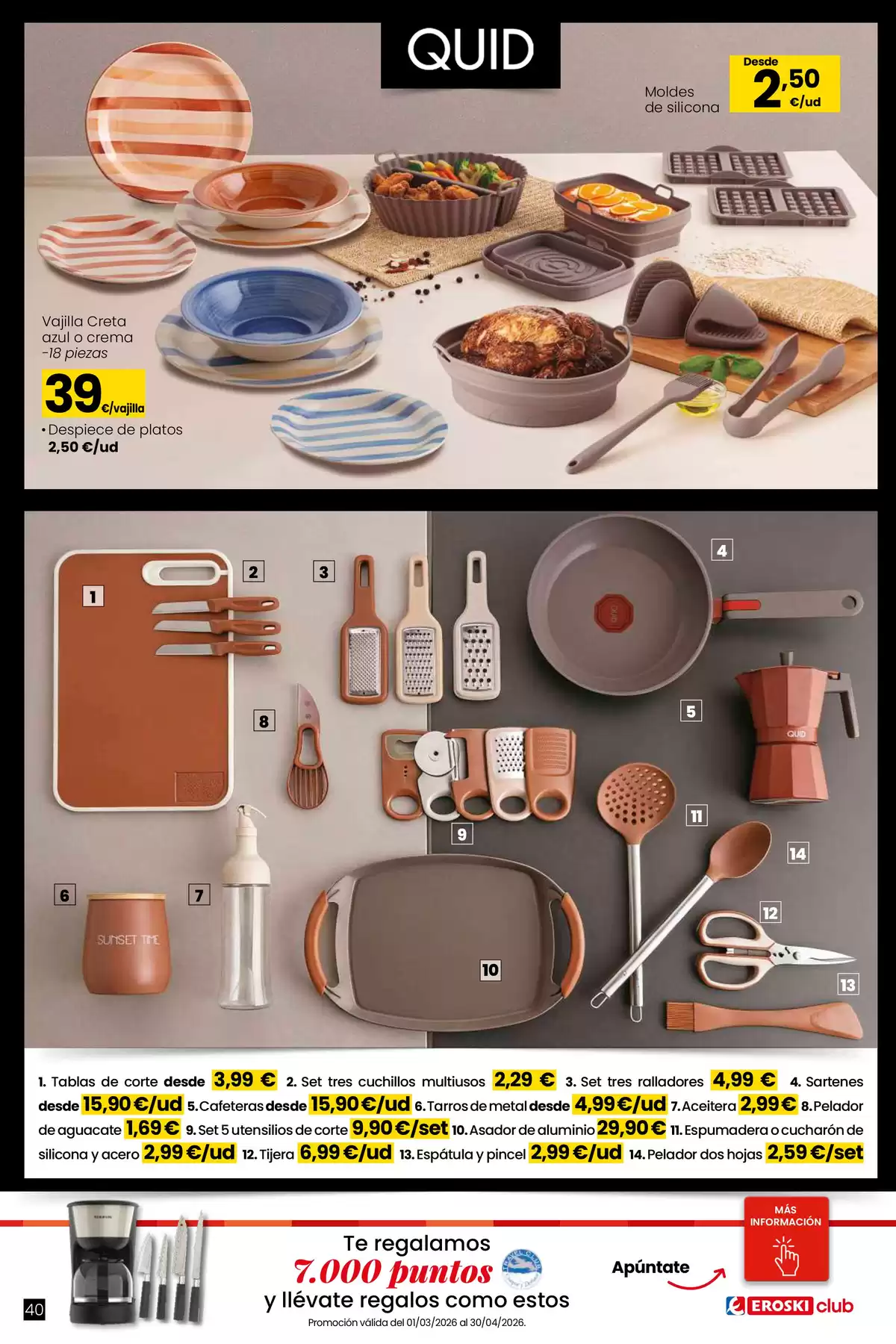 Ofertas de Eroski Hipermercados España de 26 marzo a 22 abril 2026 Qué planazo