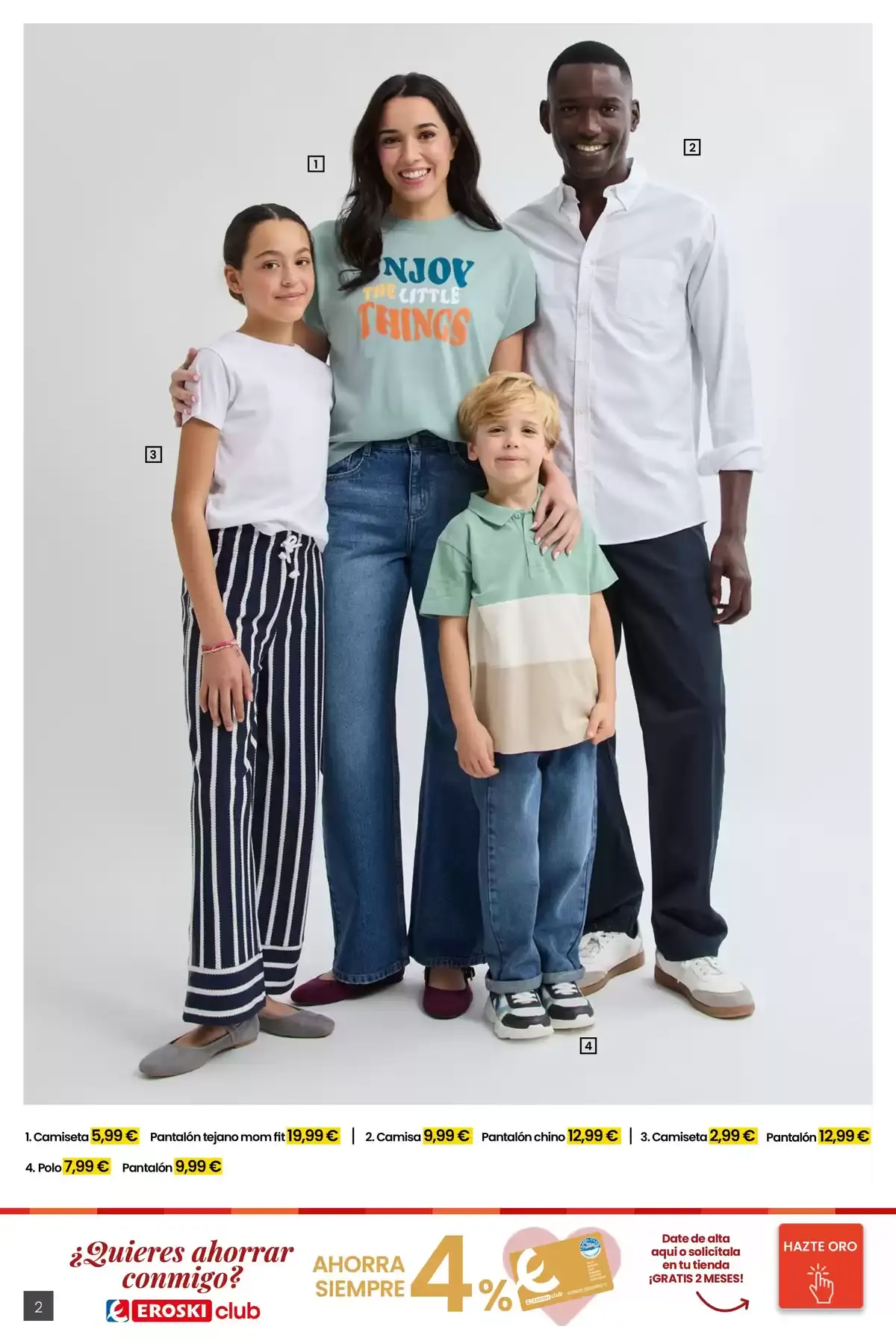 Ofertas de Eroski Hipermercados España de 26 marzo a 29 abril 2026 Moda Primavera