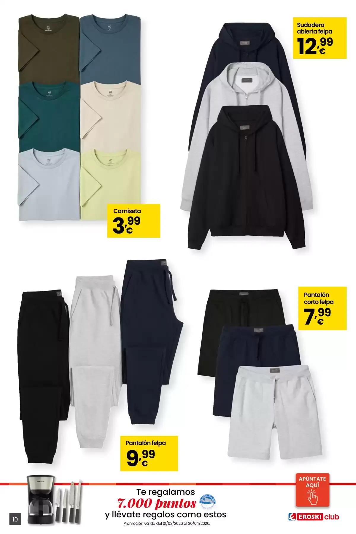 Ofertas de Eroski Hipermercados España de 26 marzo a 29 abril 2026 Moda Primavera