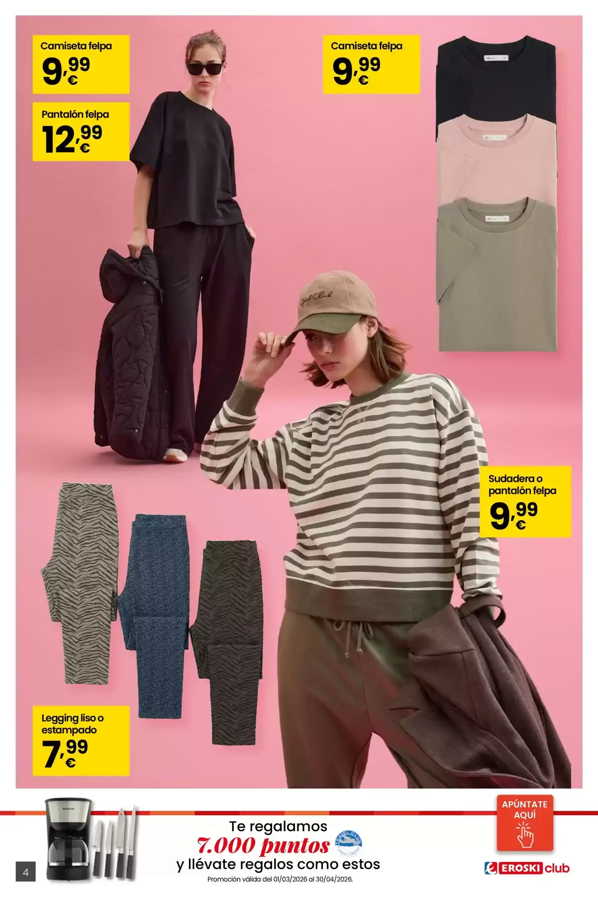 Ofertas de Eroski Hipermercados España de 26 marzo a 29 abril 2026 Moda Primavera