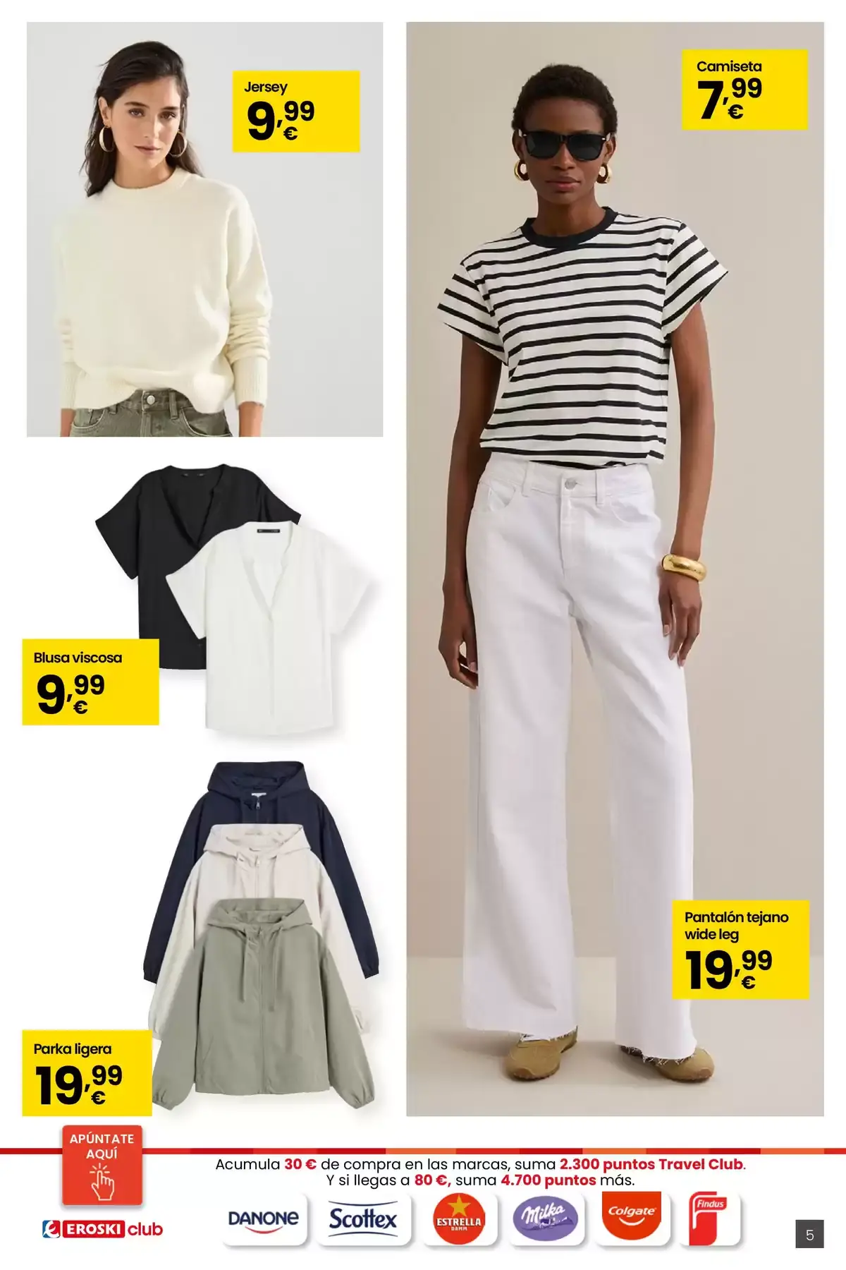 Ofertas de Eroski Hipermercados España de 26 marzo a 29 abril 2026 Moda Primavera