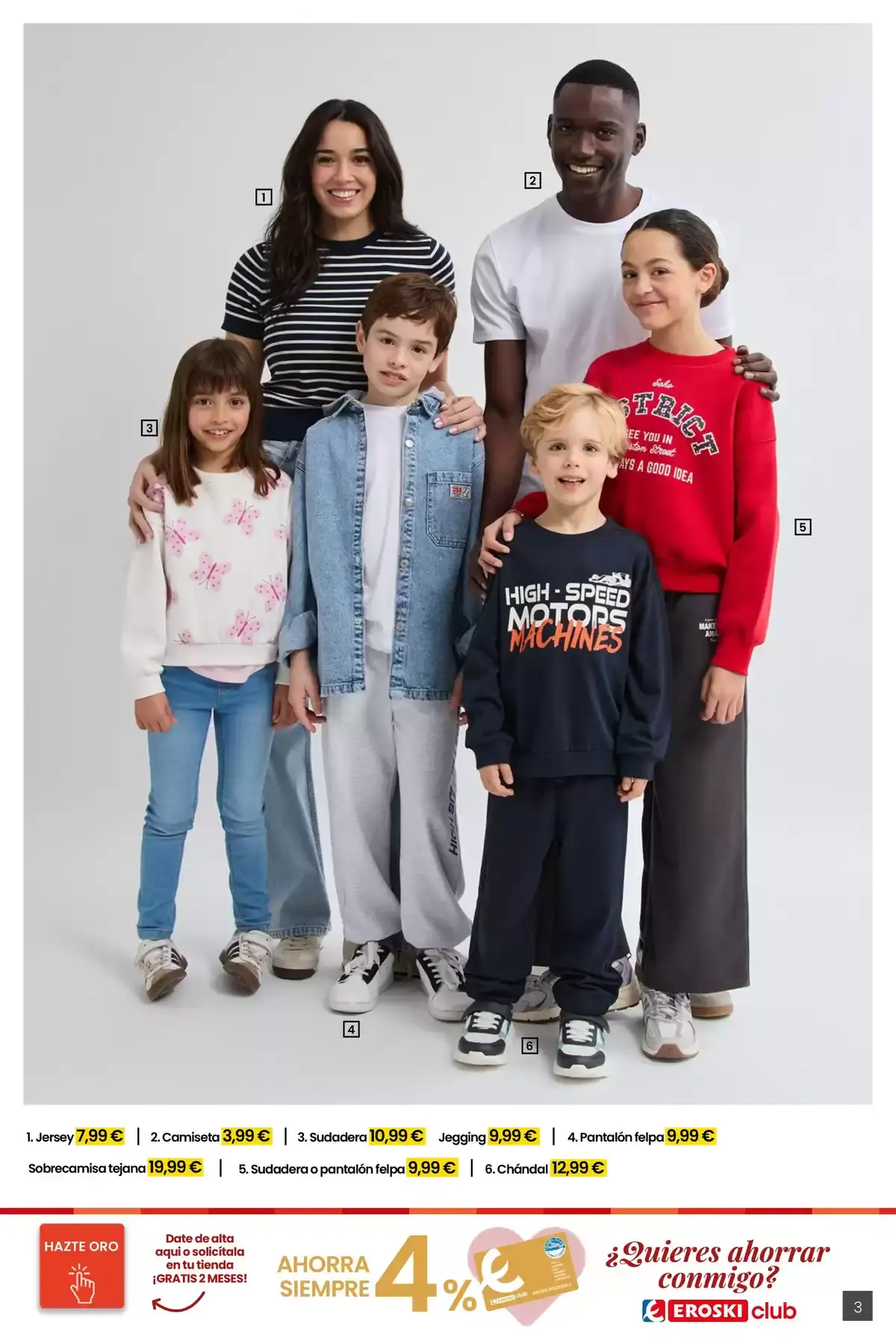 Ofertas de Eroski Hipermercados España de 26 marzo a 29 abril 2026 Moda Primavera