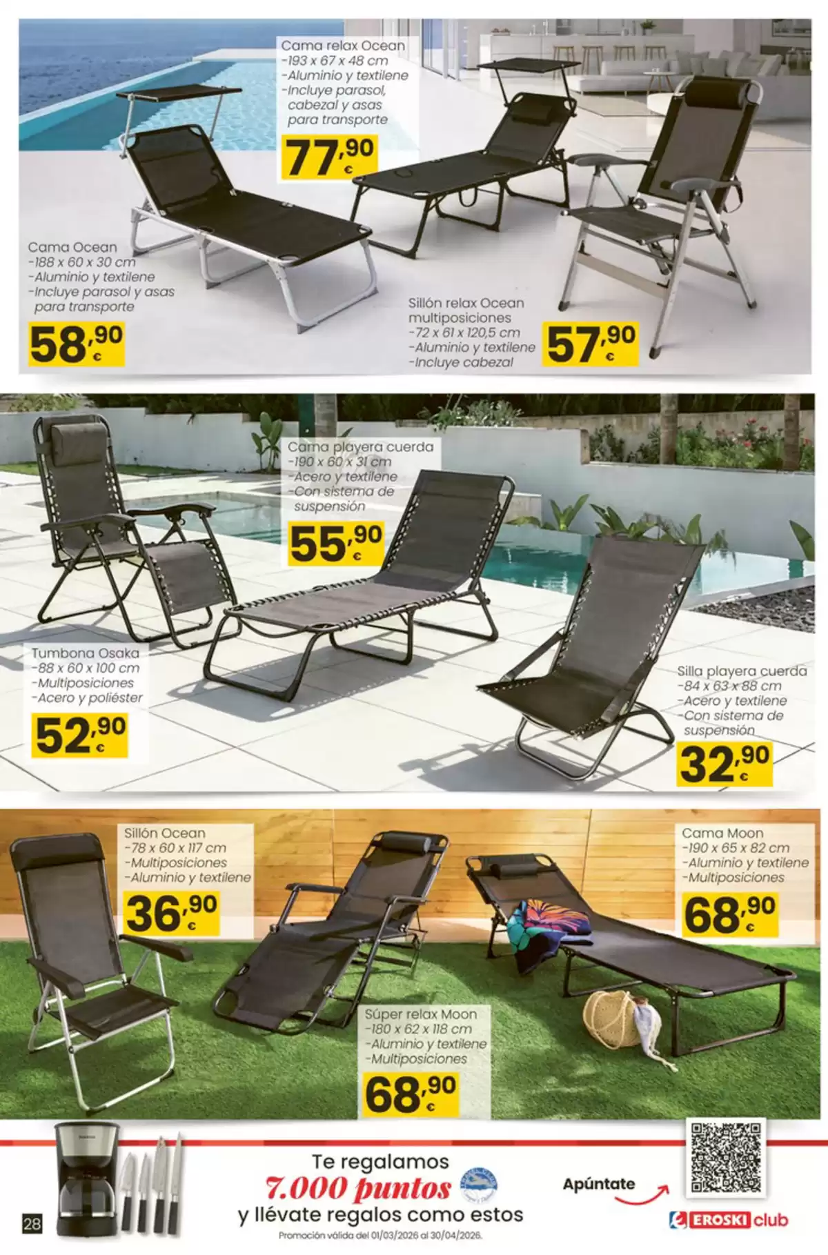 Ofertas de Eroski Hipermercados España de 26 marzo a 29 abril 2026 Qué oasis