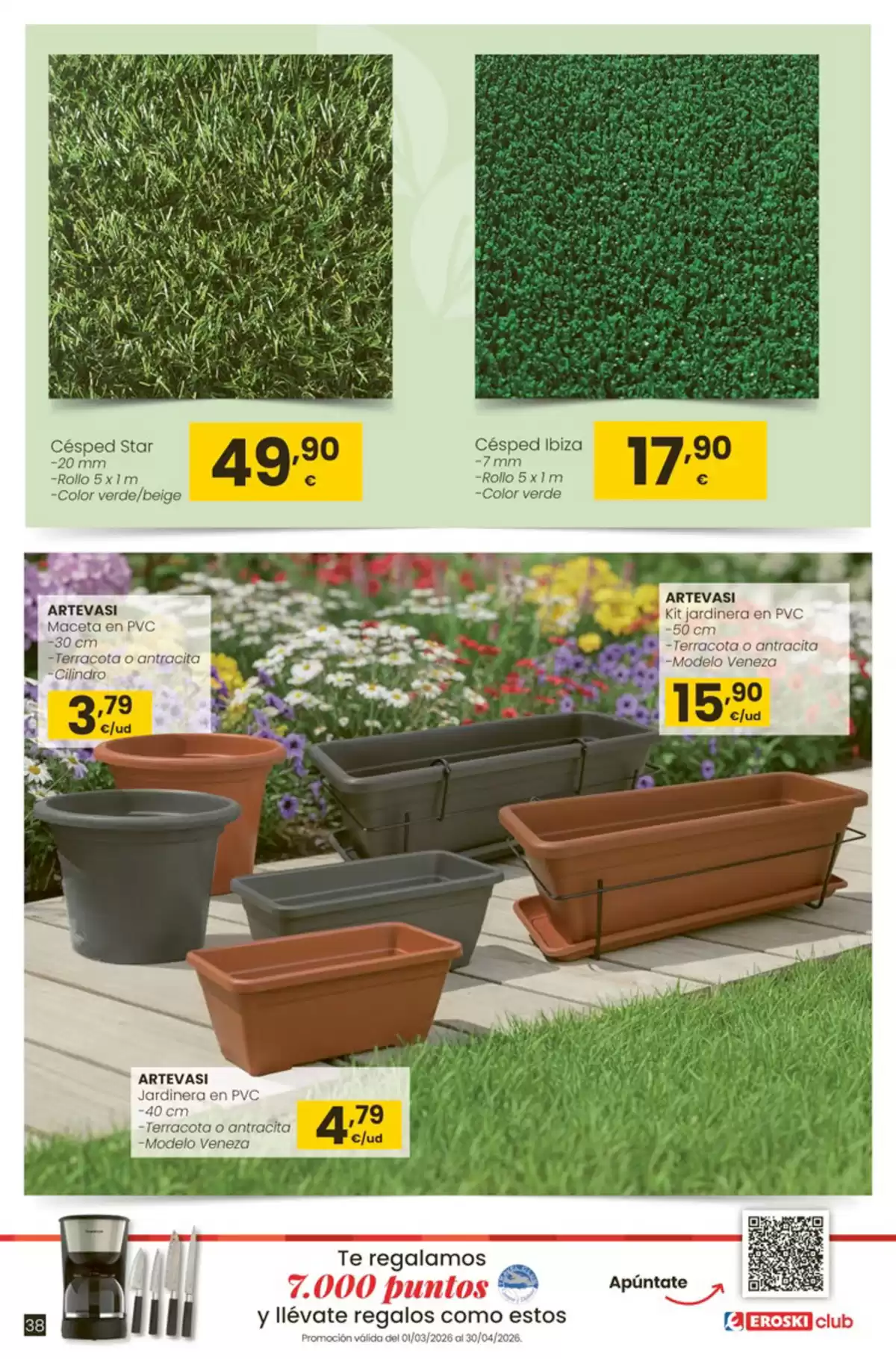 Ofertas de Eroski Hipermercados España de 26 marzo a 29 abril 2026 Qué oasis