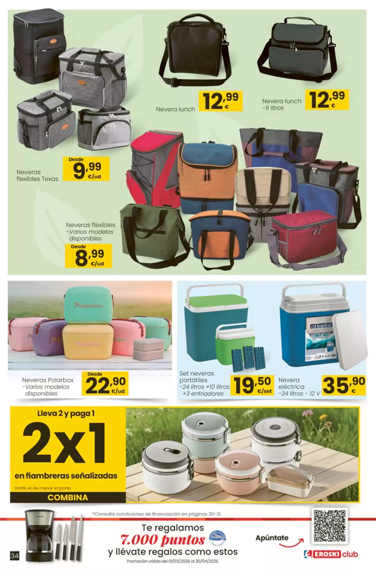 Ofertas de Eroski Hipermercados España de 26 marzo a 29 abril 2026 Qué oasis