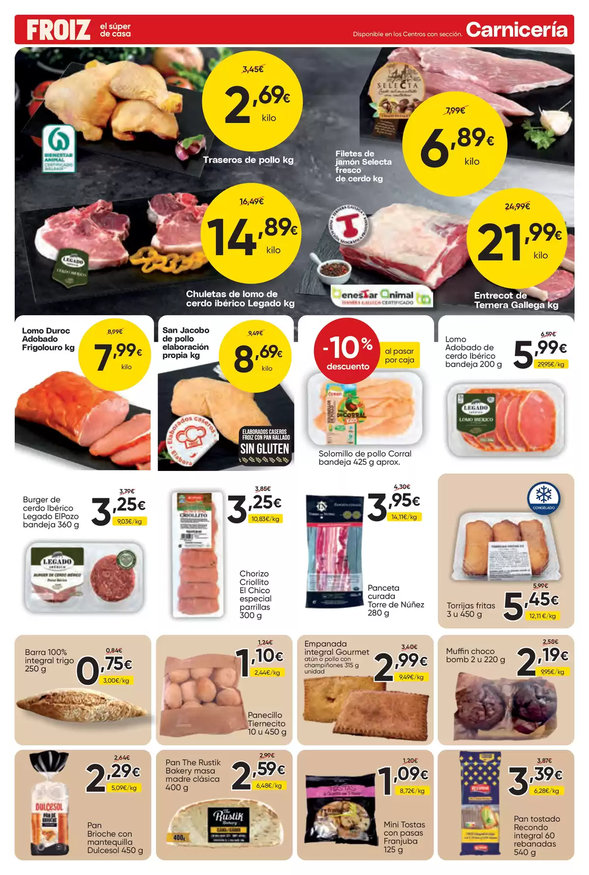 Ofertas de Froiz España de 25 marzo a 8 abril 2026 Folleto de descuentos