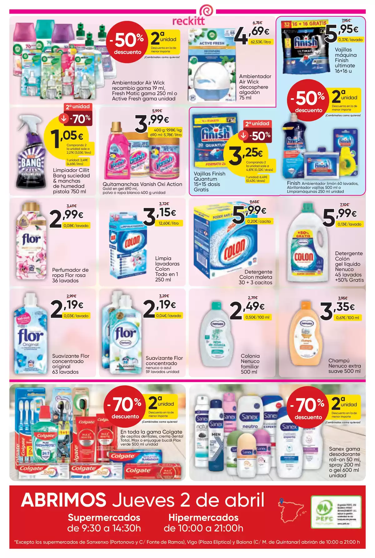 Ofertas de Froiz España de 25 marzo a 8 abril 2026 Folleto de descuentos