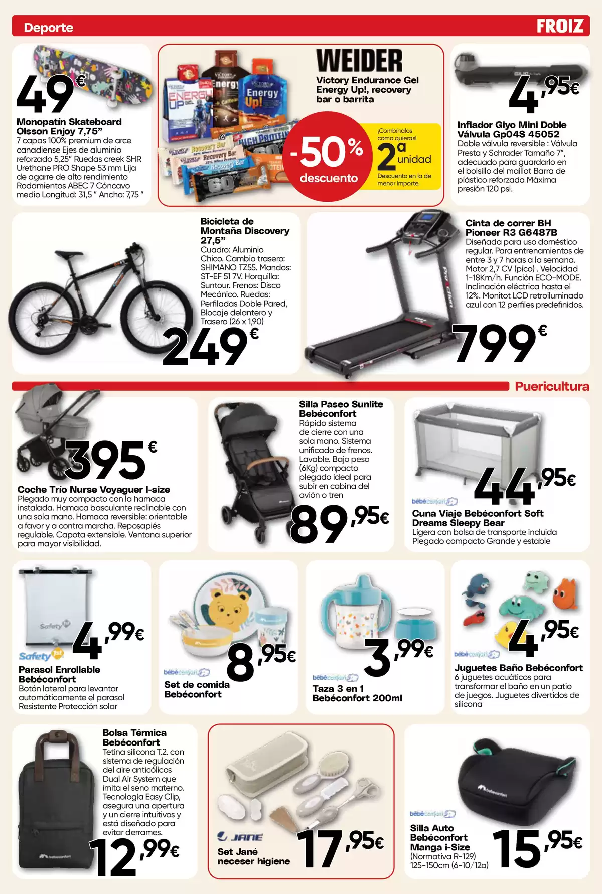 Ofertas de Froiz Hipermercados España de 25 marzo a 22 abril 2026 Folleto de descuentos
