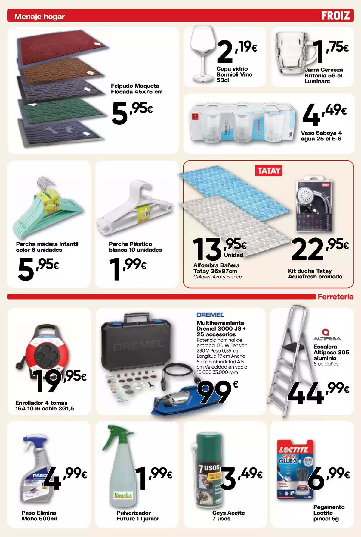 Ofertas de Froiz Hipermercados España de 25 marzo a 22 abril 2026 Folleto de descuentos