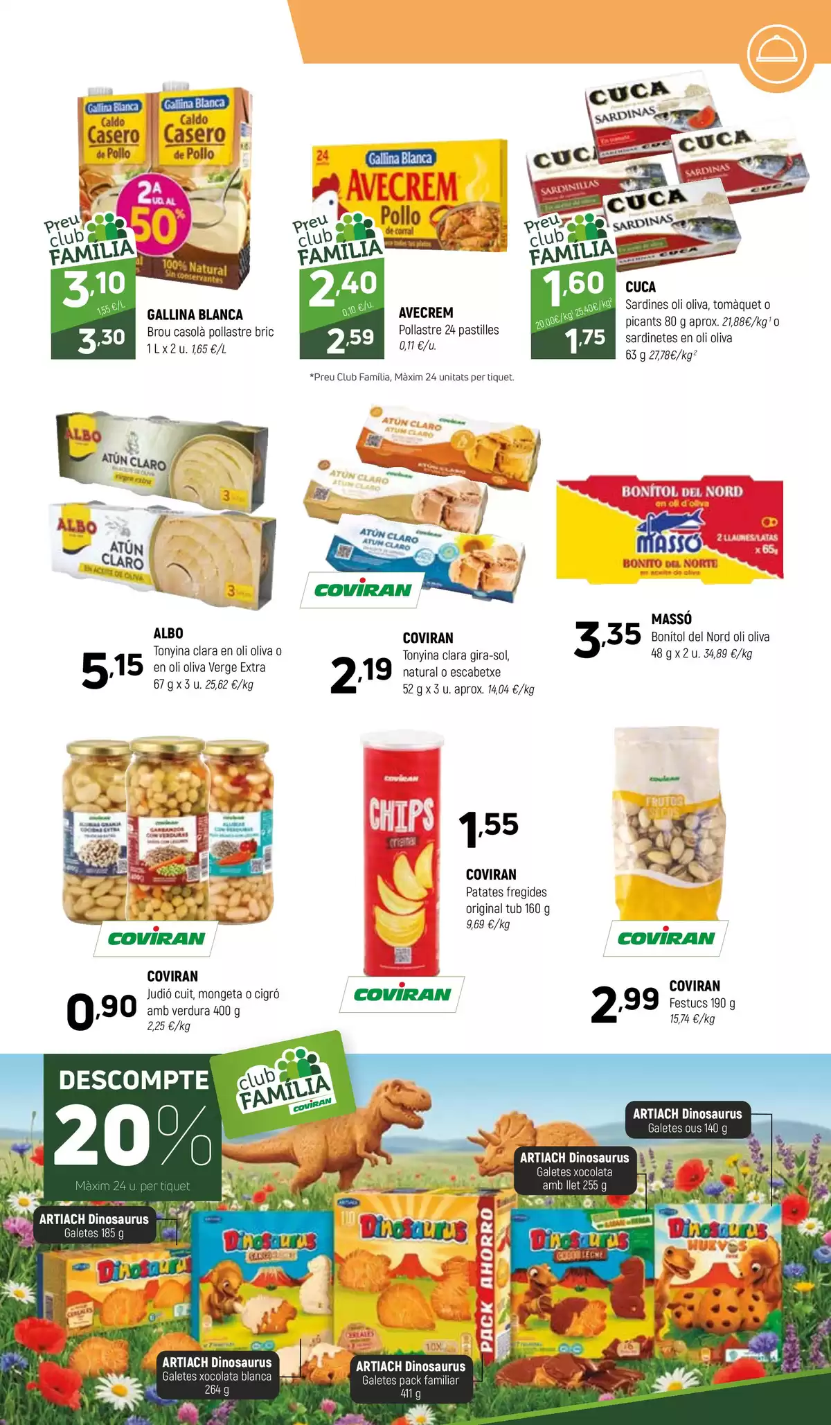 Coviran Spain offers from 24 March to 4 April 2026 65th Anniversary Coviran