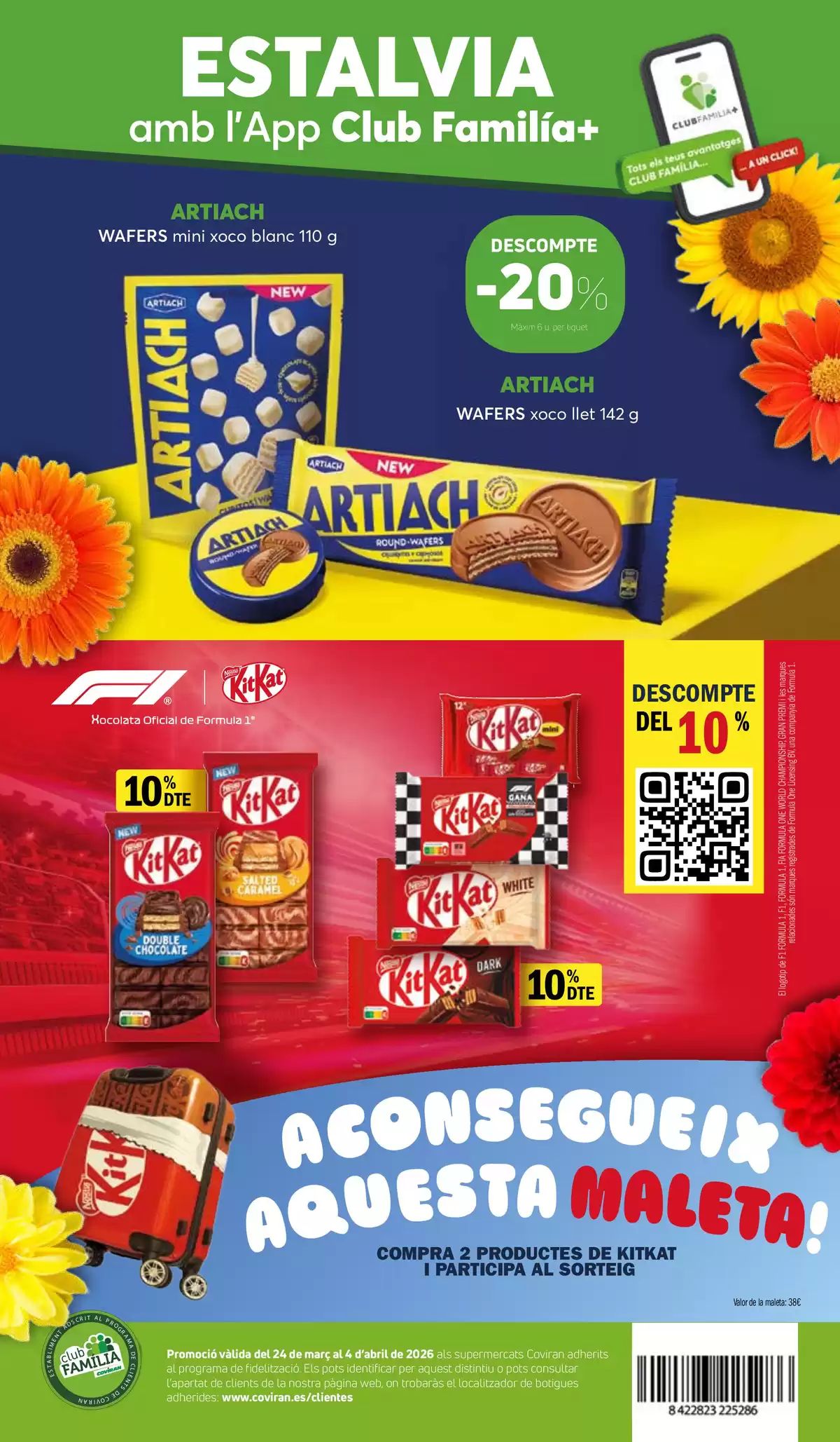 Coviran Spain offers from 24 March to 4 April 2026 65th Anniversary Coviran