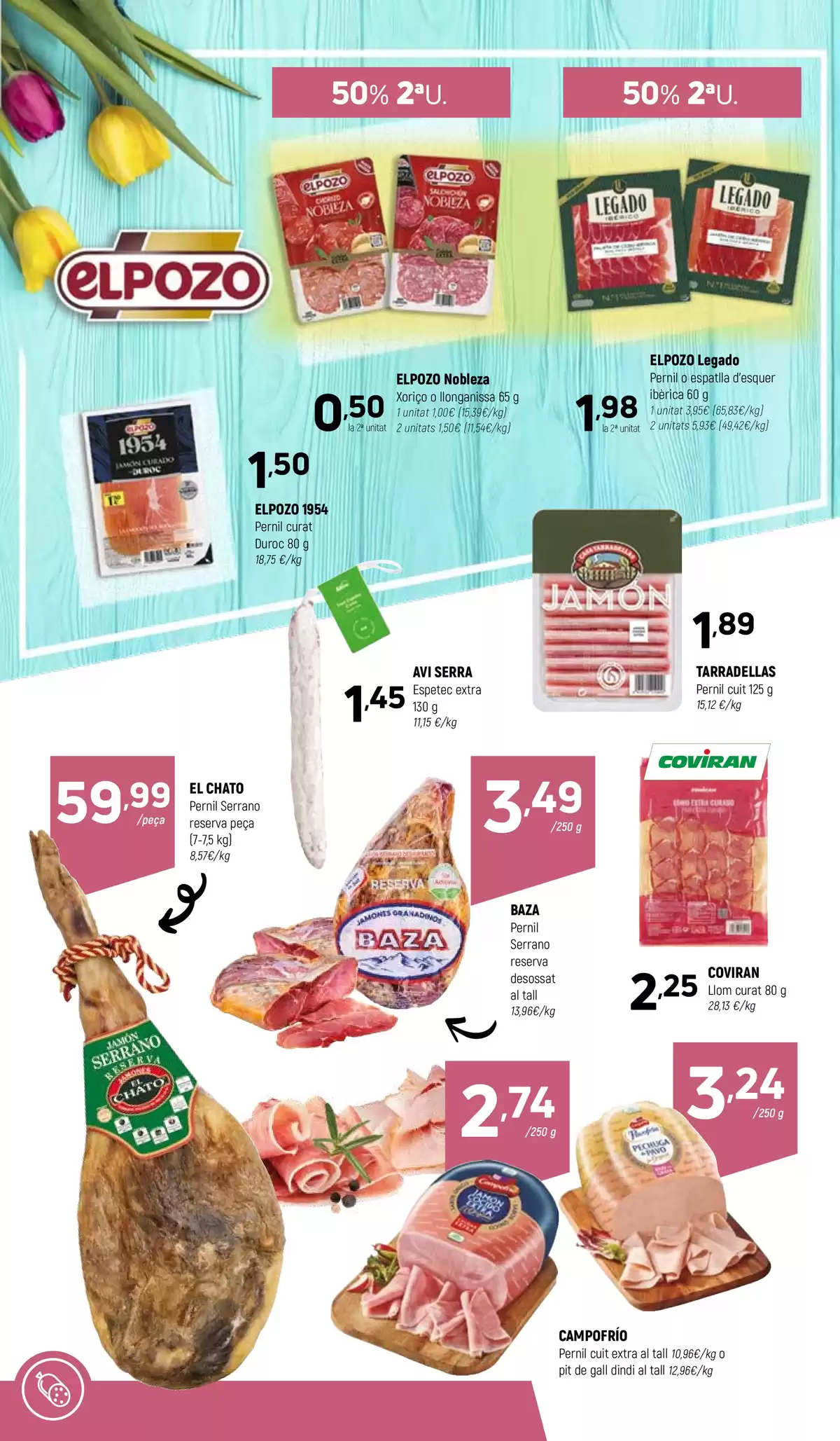 Coviran Spain offers from 24 March to 4 April 2026 65th Anniversary Coviran