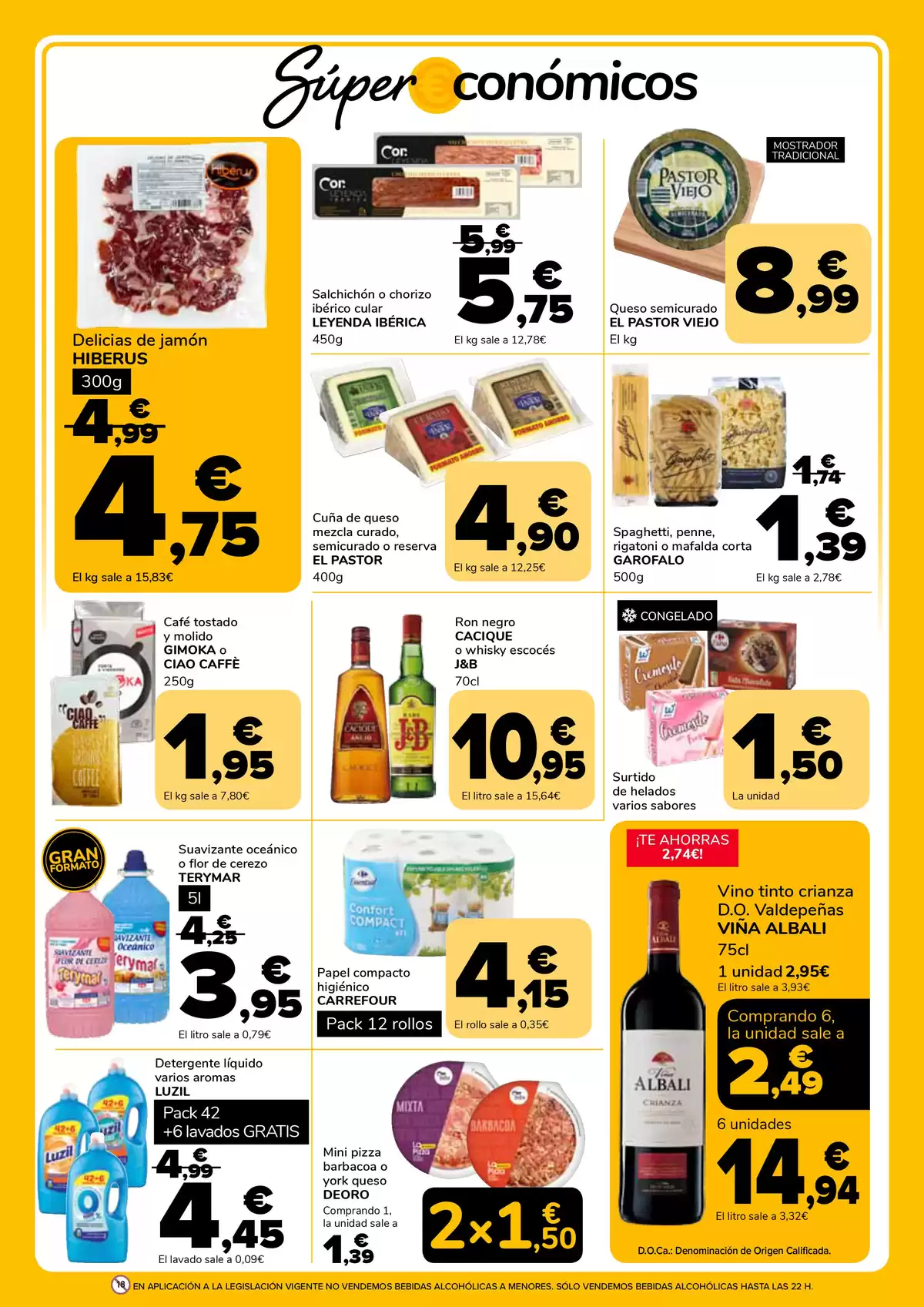 Ofertas de Supeco España de 23 a 30 marzo 2026 Ofertas super económico