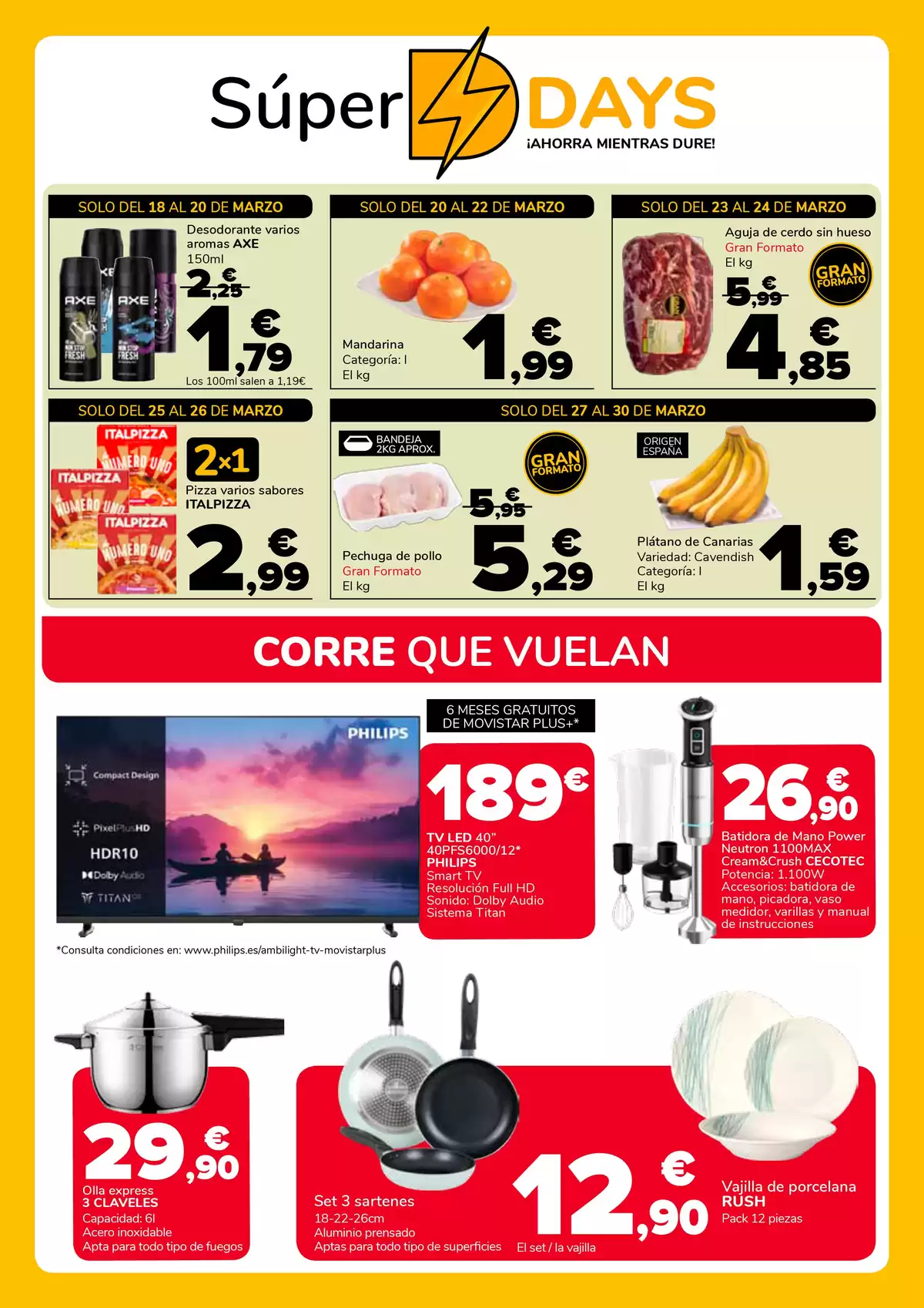 Ofertas de Supeco España de 23 a 30 marzo 2026 Ofertas super económico