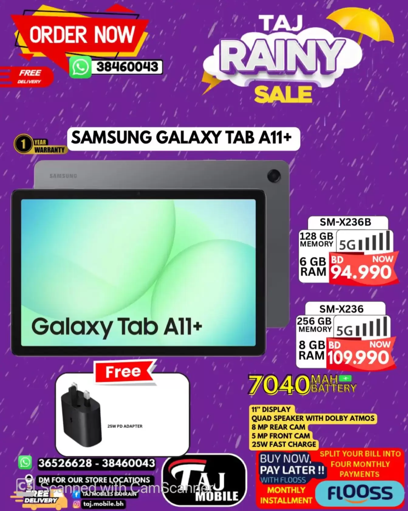 Taj Hypermarket Oman offers from 27 March to 2 April 2026 Rainy Days