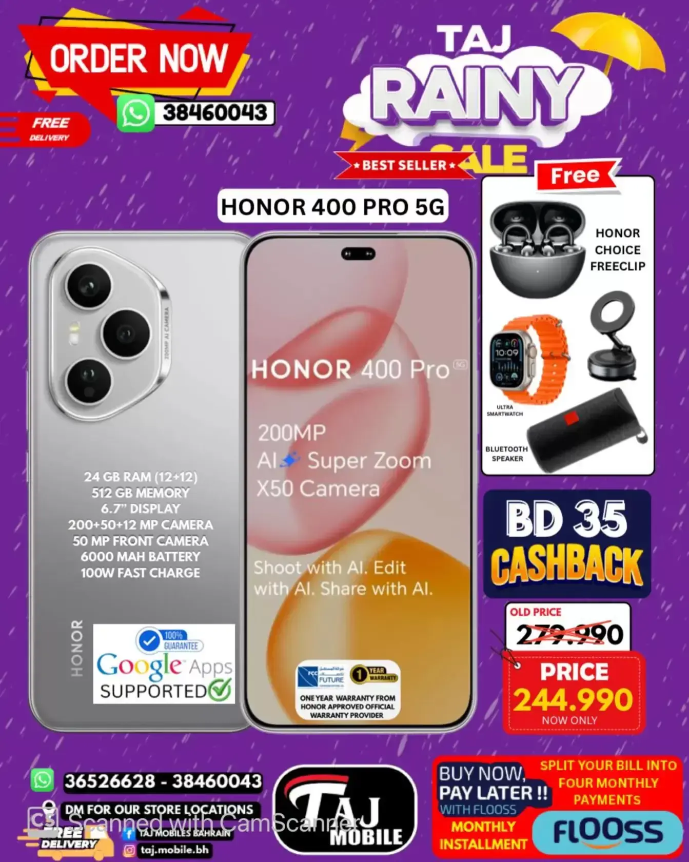 Taj Hypermarket Oman offers from 27 March to 2 April 2026 Rainy Days