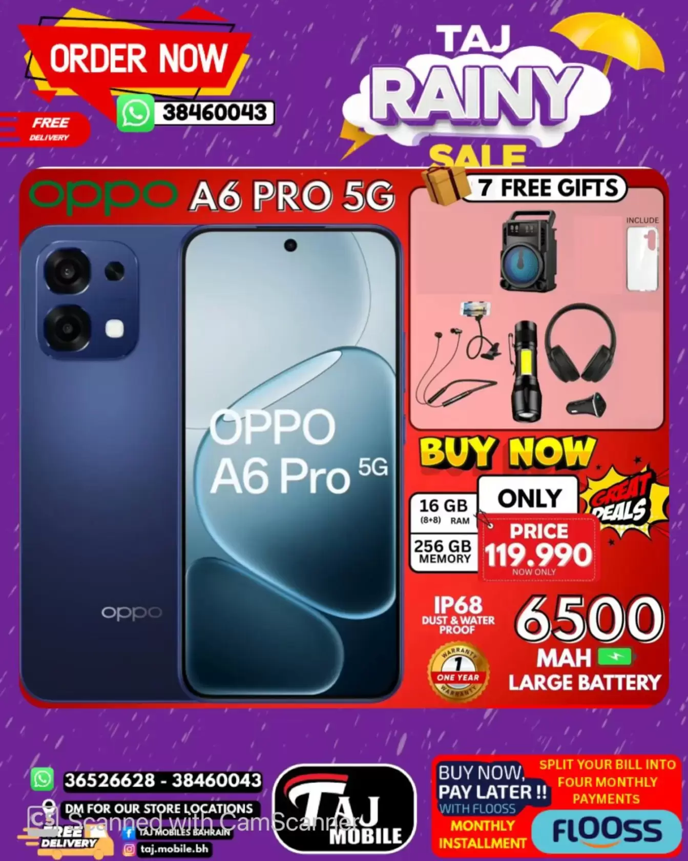 Taj Hypermarket Oman offers from 27 March to 2 April 2026 Rainy Days