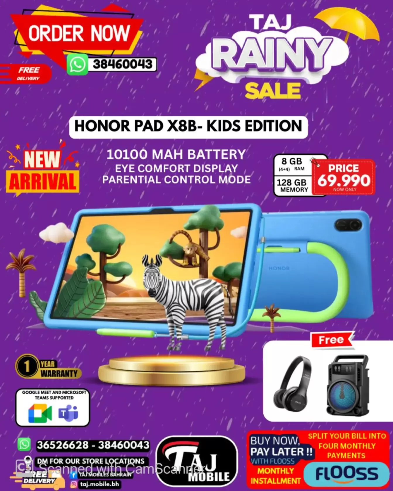 Taj Hypermarket Oman offers from 27 March to 2 April 2026 Rainy Days