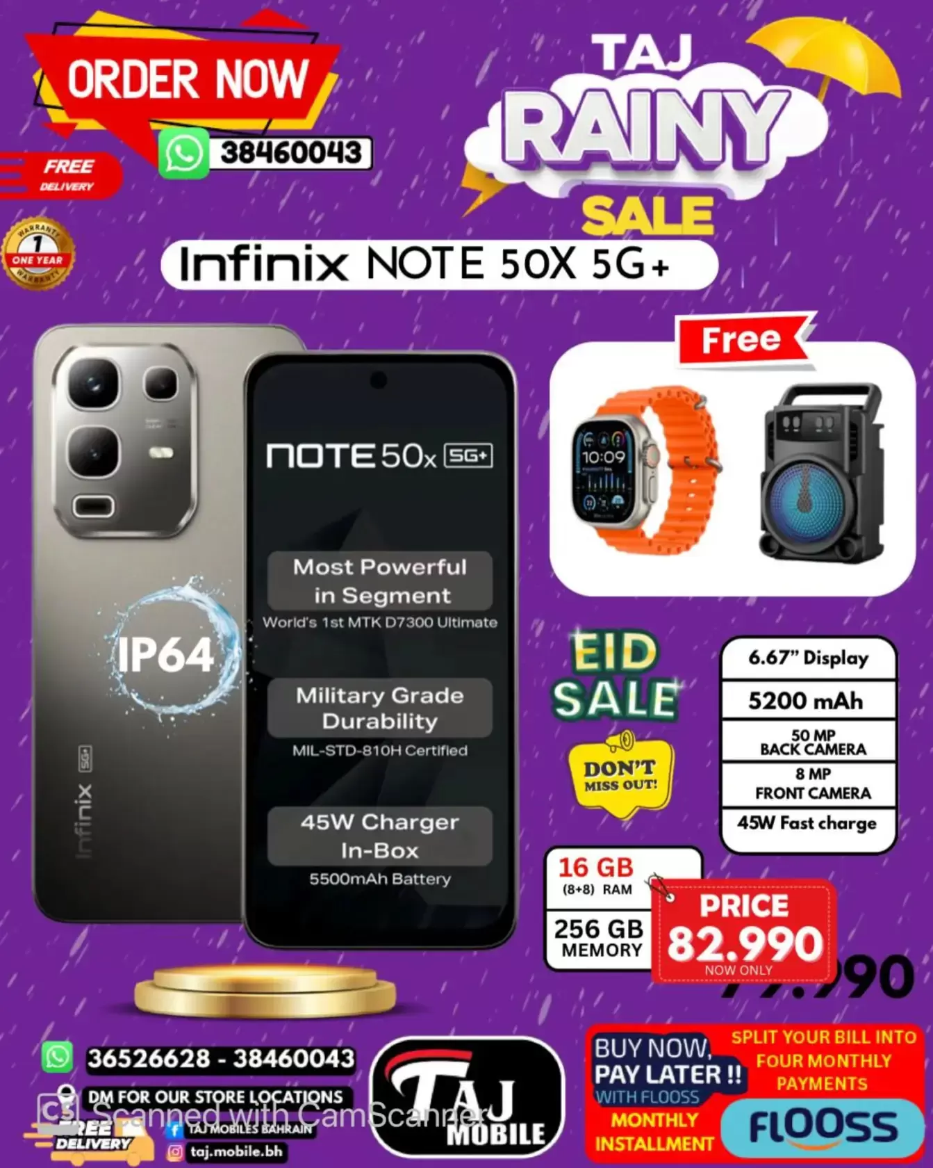 Taj Hypermarket Oman offers from 27 March to 2 April 2026 Rainy Days