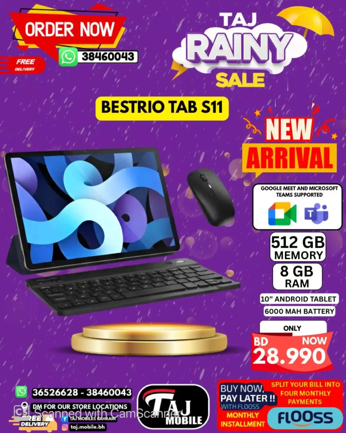 Taj Hypermarket Oman offers from 27 March to 2 April 2026 Rainy Days