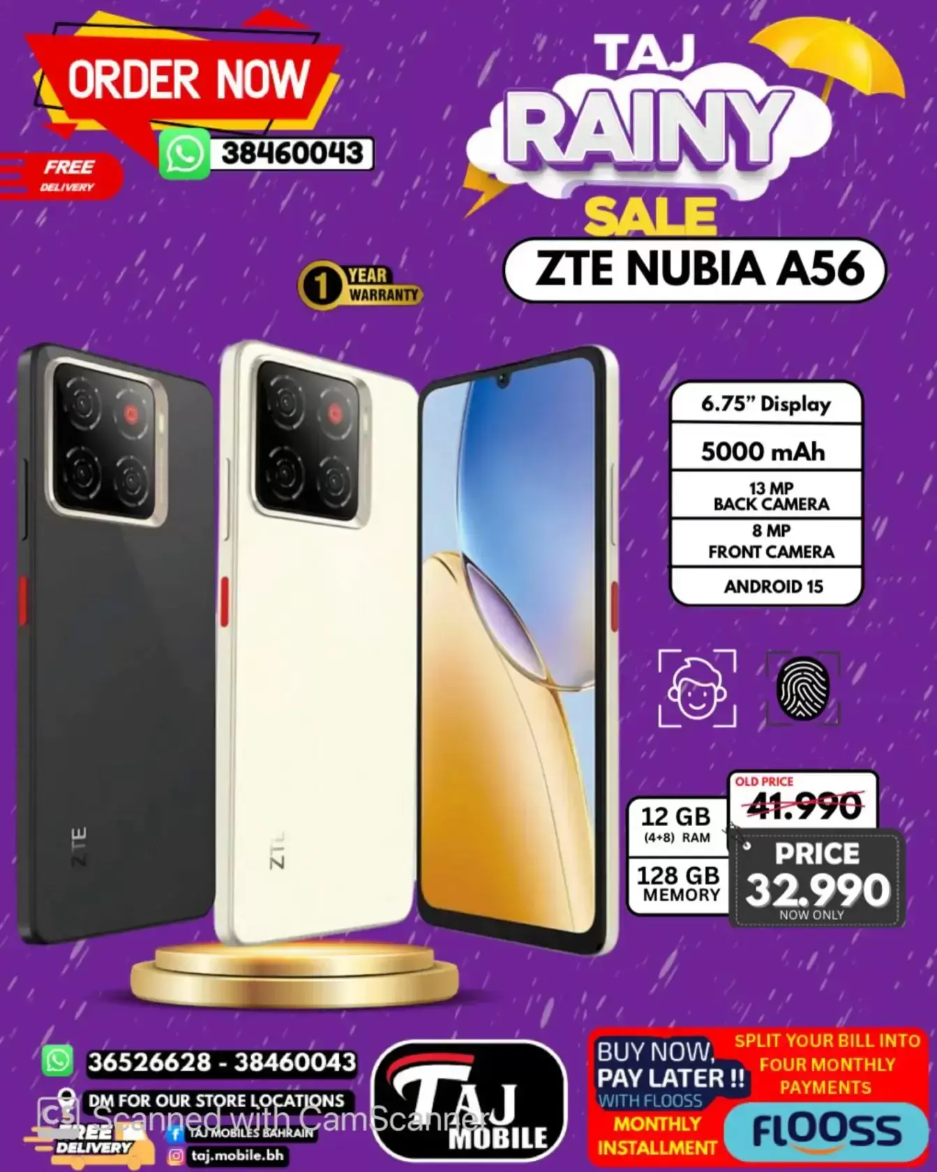 Taj Hypermarket Oman offers from 27 March to 2 April 2026 Rainy Days