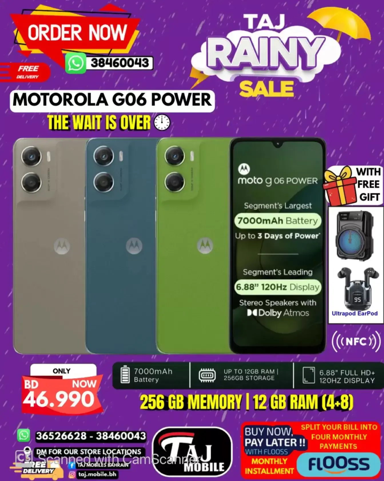 Taj Hypermarket Oman offers from 27 March to 2 April 2026 Rainy Days