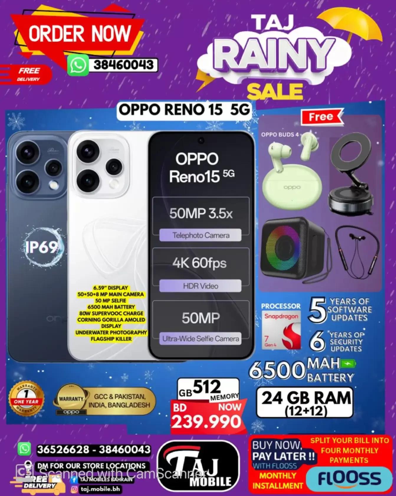 Taj Hypermarket Oman offers from 27 March to 2 April 2026 Rainy Days