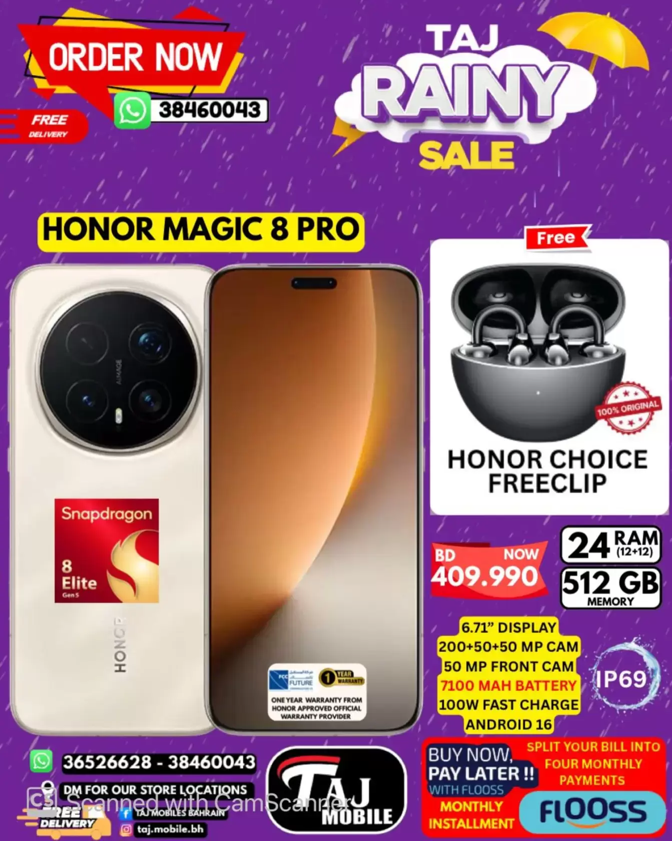 Taj Hypermarket Oman offers from 27 March to 2 April 2026 Rainy Days