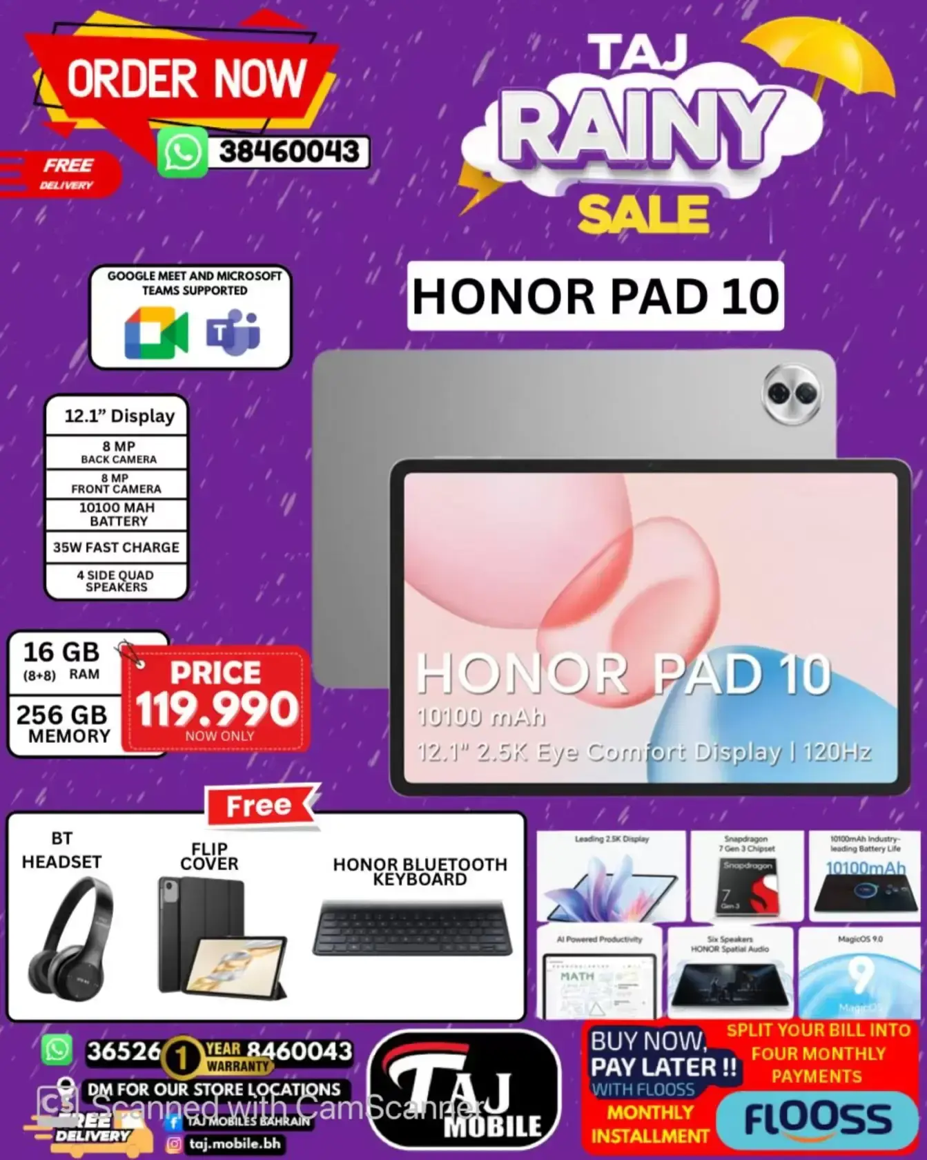 Taj Hypermarket Oman offers from 27 March to 2 April 2026 Rainy Days