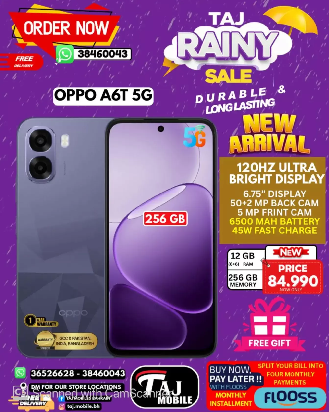 Taj Hypermarket Oman offers from 27 March to 2 April 2026 Rainy Days