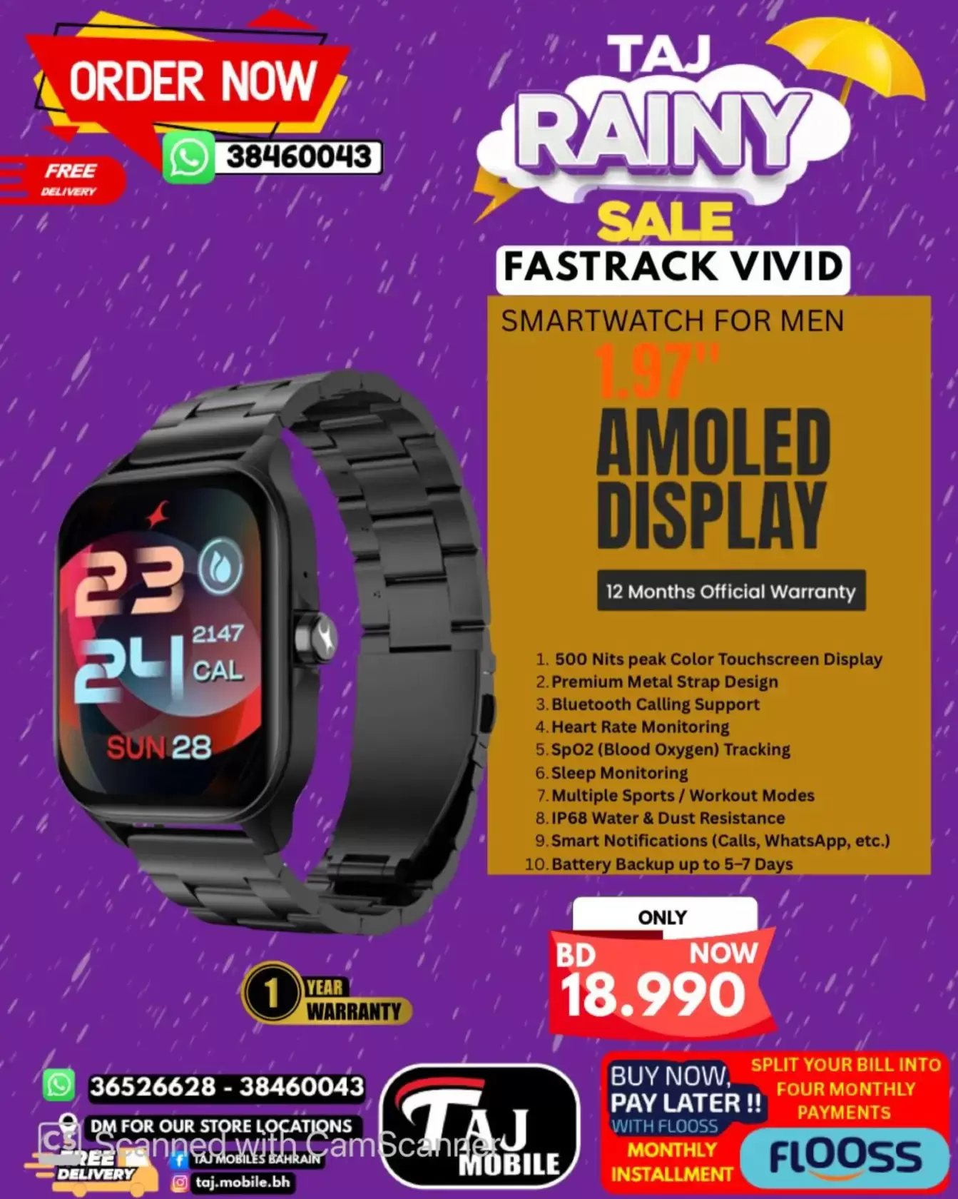 Taj Hypermarket Oman offers from 27 March to 2 April 2026 Rainy Days