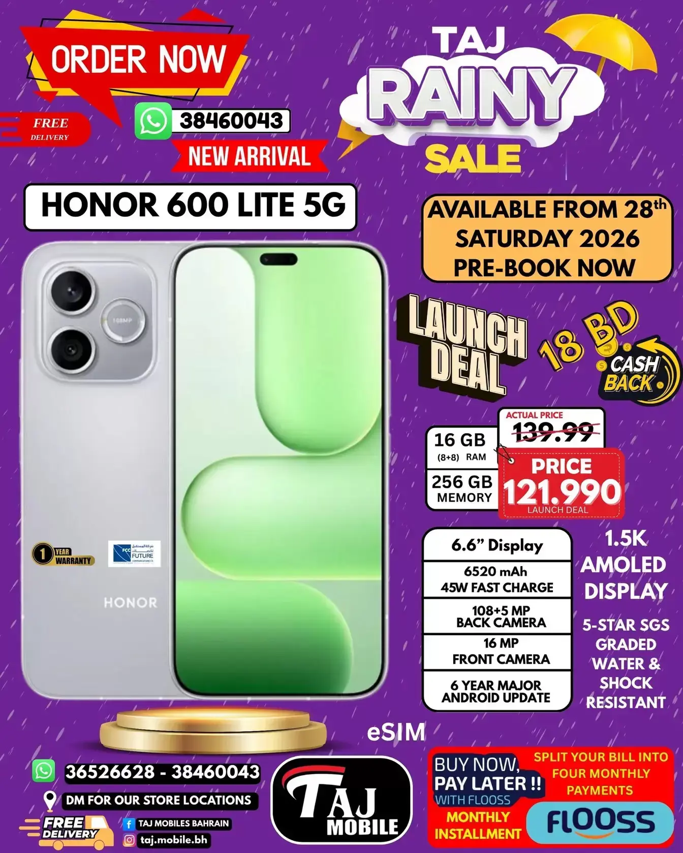 Taj Hypermarket Oman offers from 27 March to 2 April 2026 Rainy Days