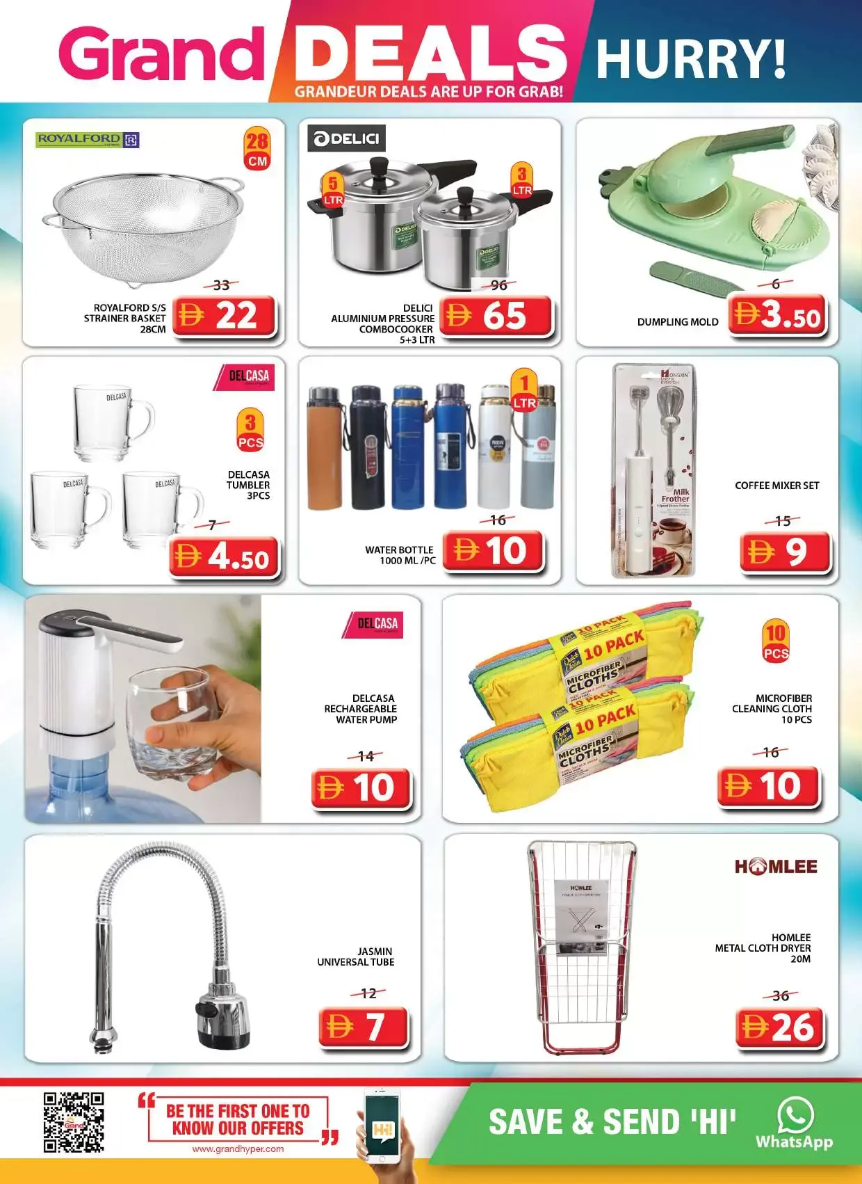 Grand Hypermarket offers in Al Musallah from 26 to 29 March 2026 Grand Deals