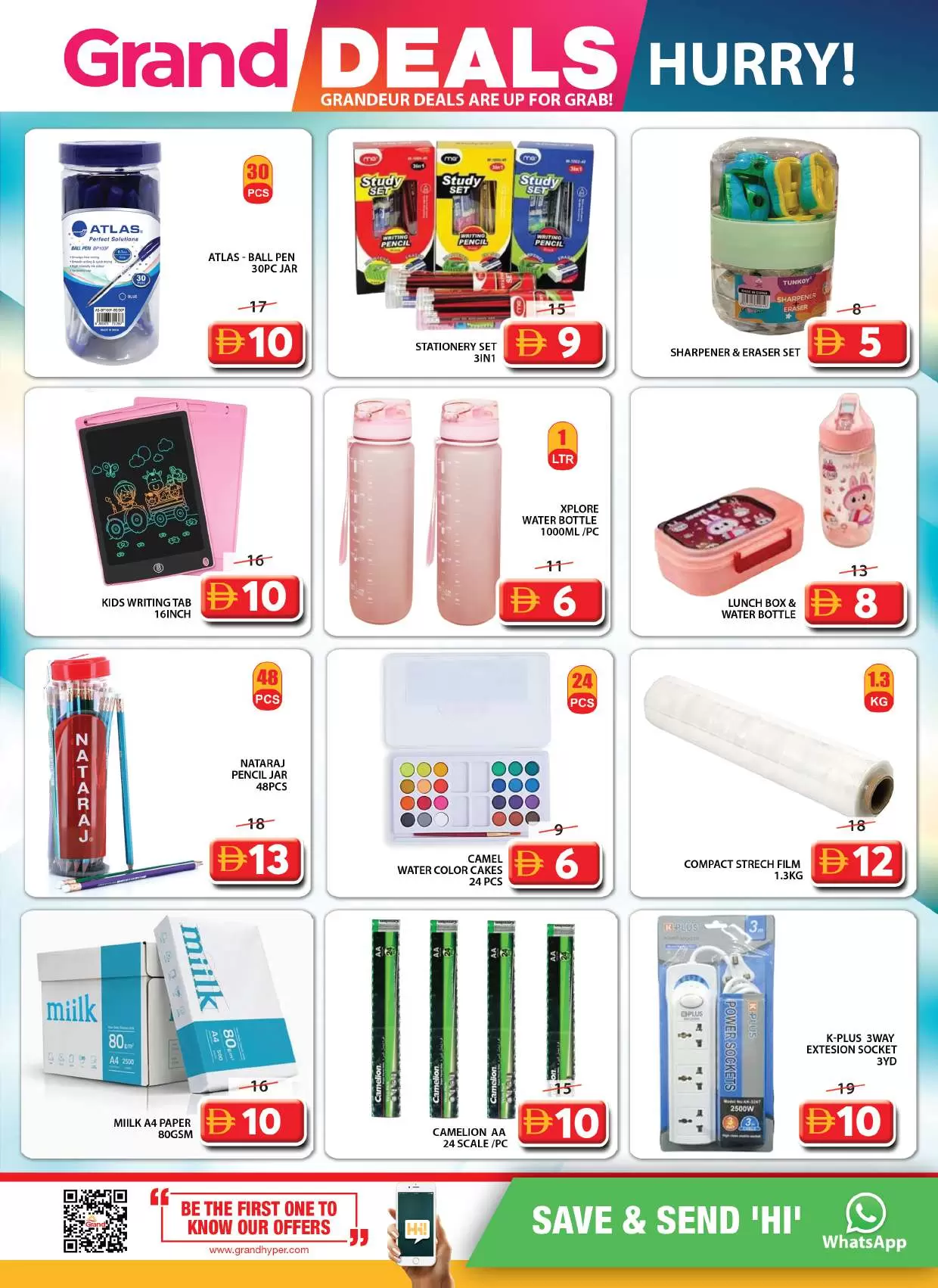 Grand Hypermarket offers in Al Musallah from 26 to 29 March 2026 Grand Deals