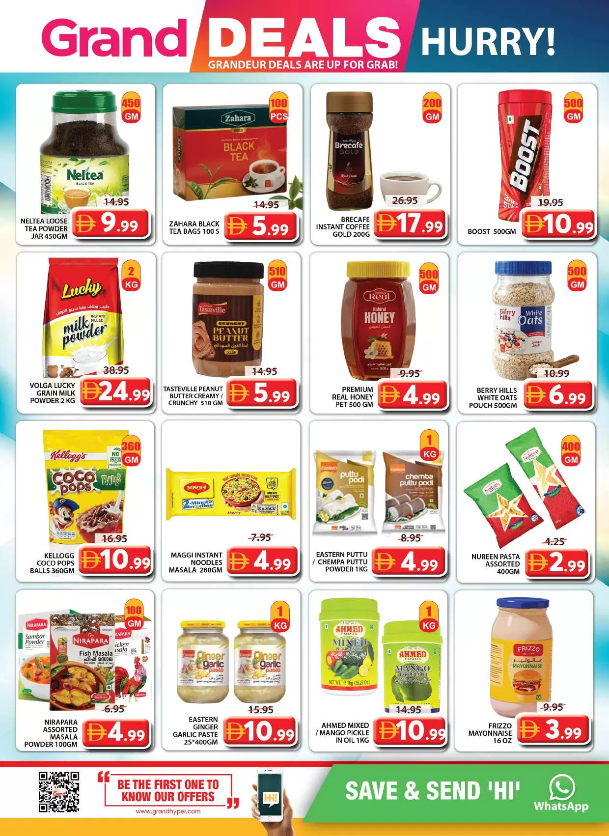 Grand Hypermarket offers in Al Musallah from 26 to 29 March 2026 Grand Deals