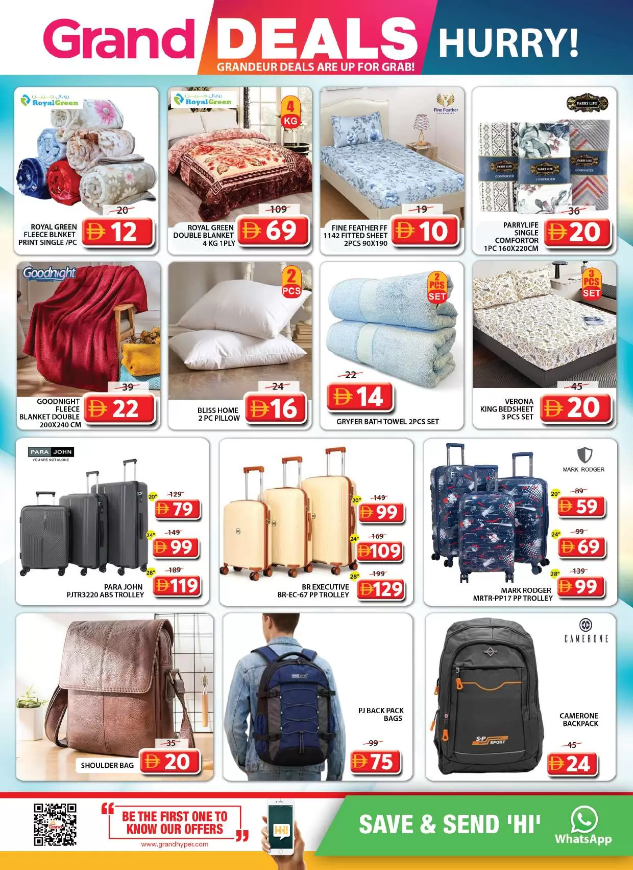 Grand Hypermarket offers in Al Musallah from 26 to 29 March 2026 Grand Deals