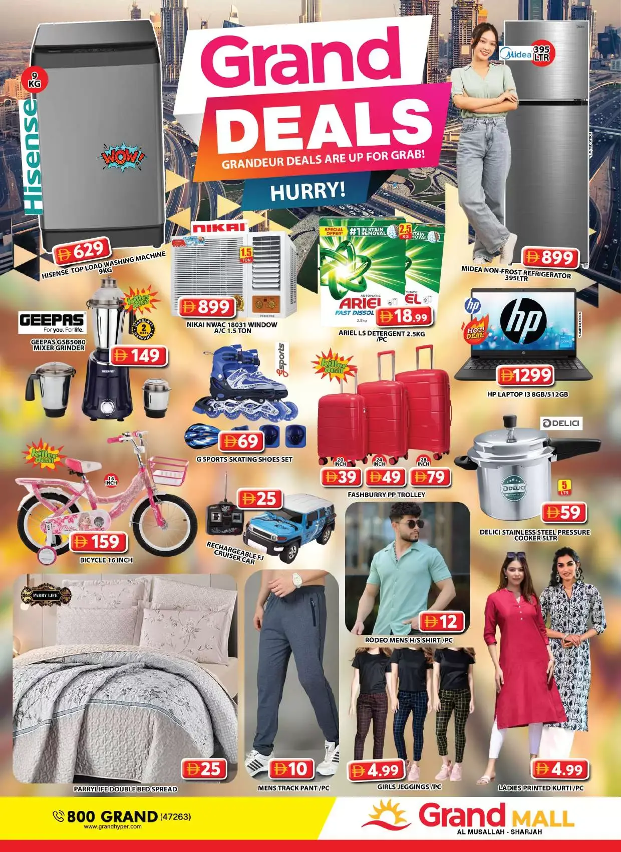 Grand Hypermarket offers in Al Musallah from 26 to 29 March 2026 Grand Deals
