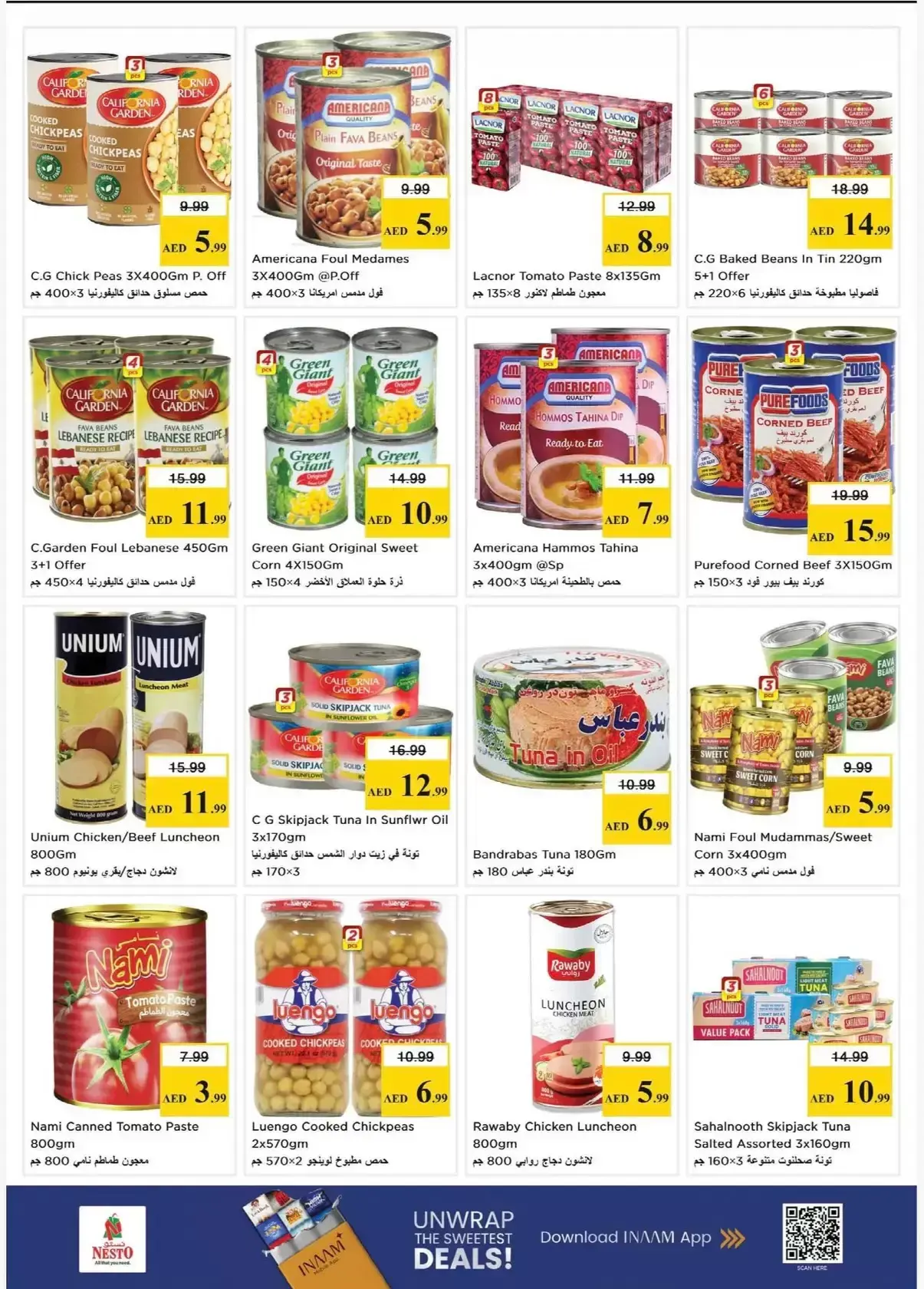 Nesto Hypermarkets UAE offers from 26 March to 1 April 2026 Arabian Delights