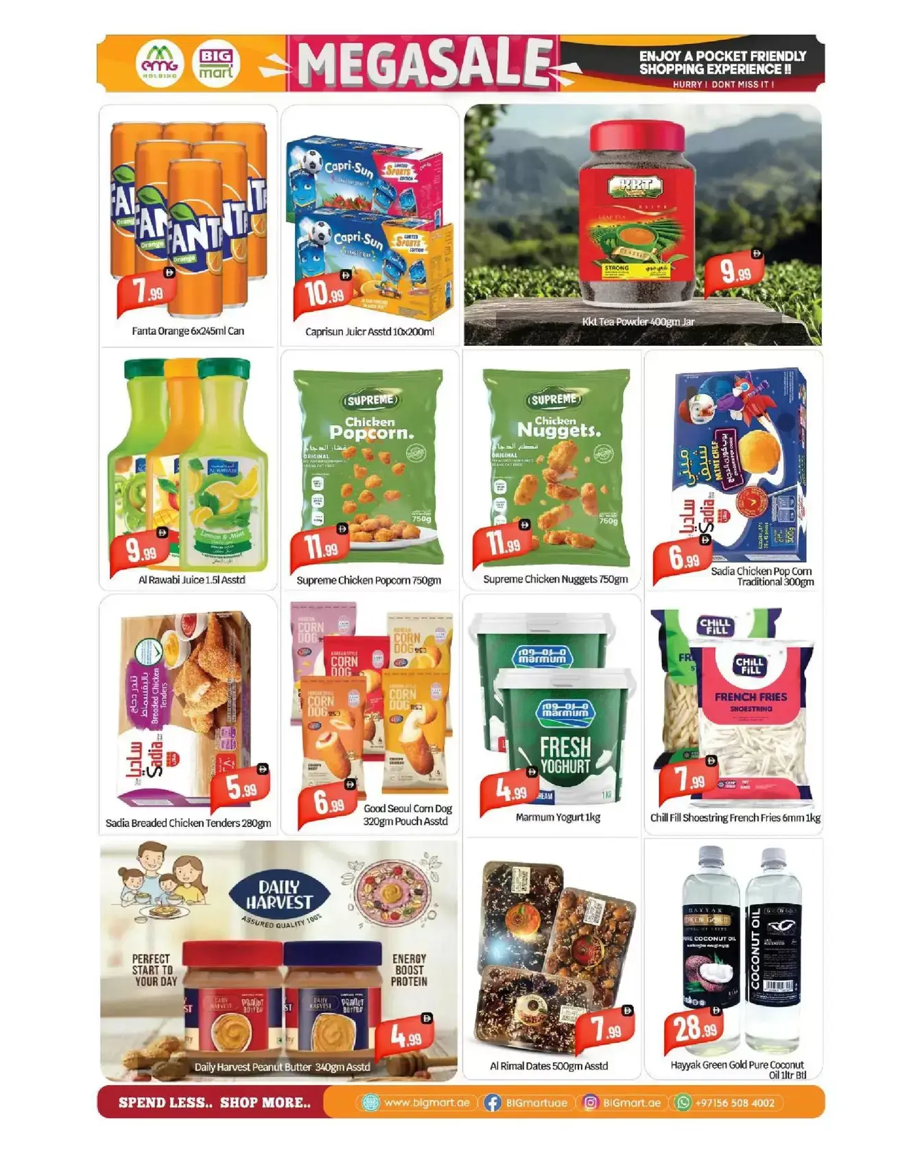 BIGmart offers in Ras Al Khor from 27 to 29 March 2026 Mega Sale