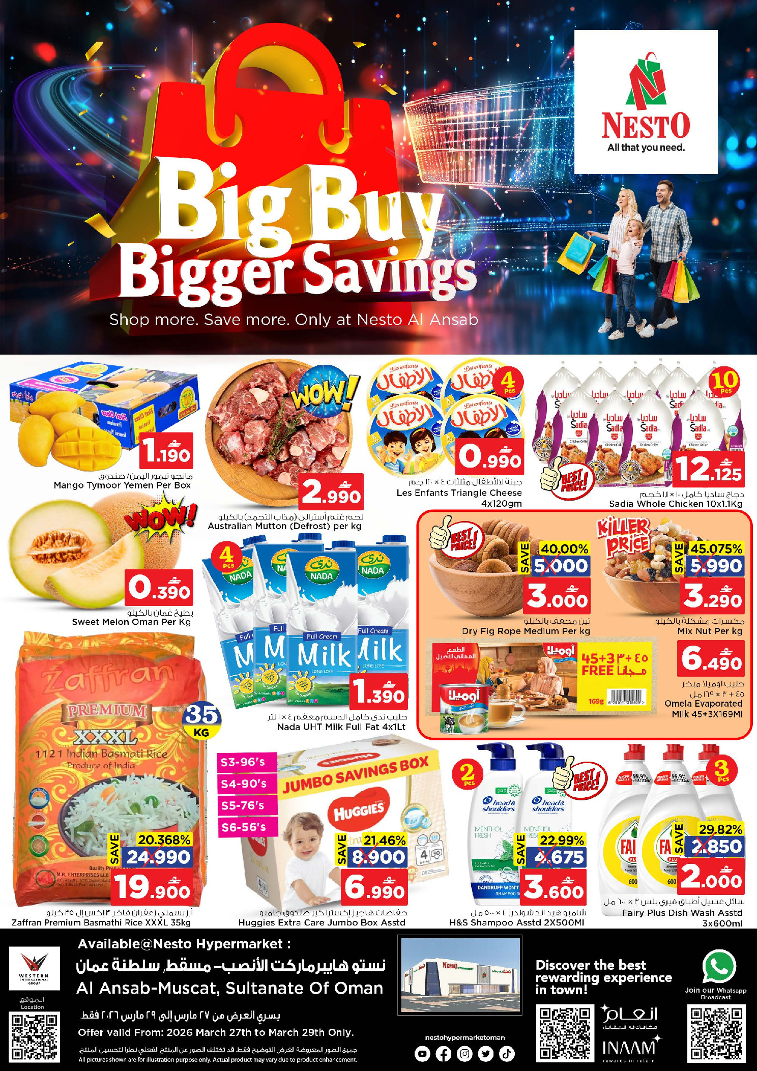 Nesto offers in Muscat from 27 to 29 March 2026 Buy more, save more - Page 1