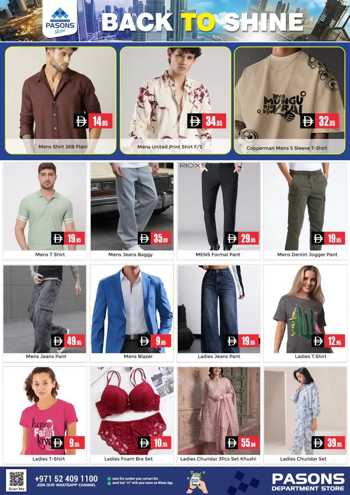 Ofertas de supermercado Pasons Emiratos Árabes Unidos domingo 29 marzo 2026 brillar