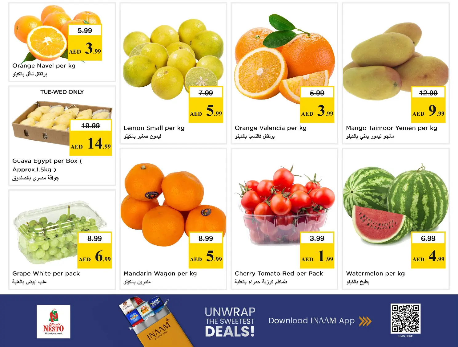 Nesto offers in Dubai from 30 March to 1 April 2026 Midweek Deals