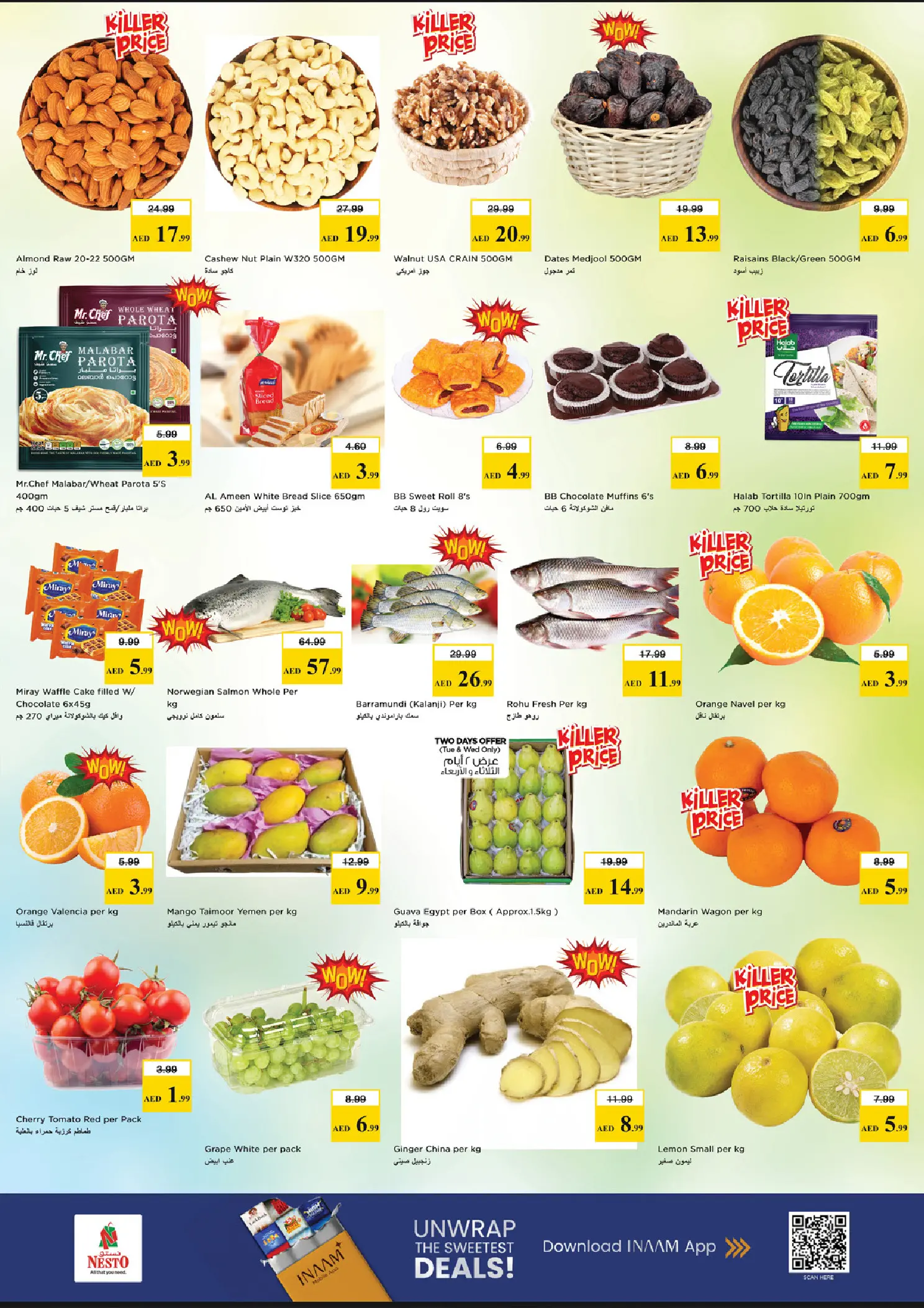 Nesto offers in Sharjah from 30 March to 1 April 2026 Midweek Deals