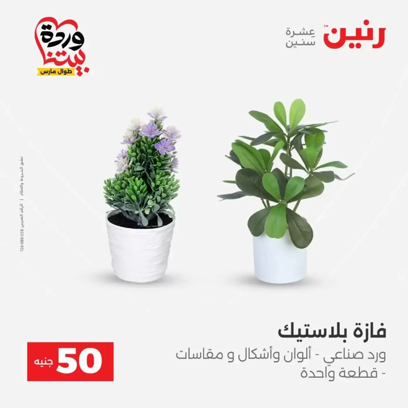 عروض رنين من ٣١ مارس حتى ١ أبريل ٢٠٢٦ عرض ال 50 جنيه