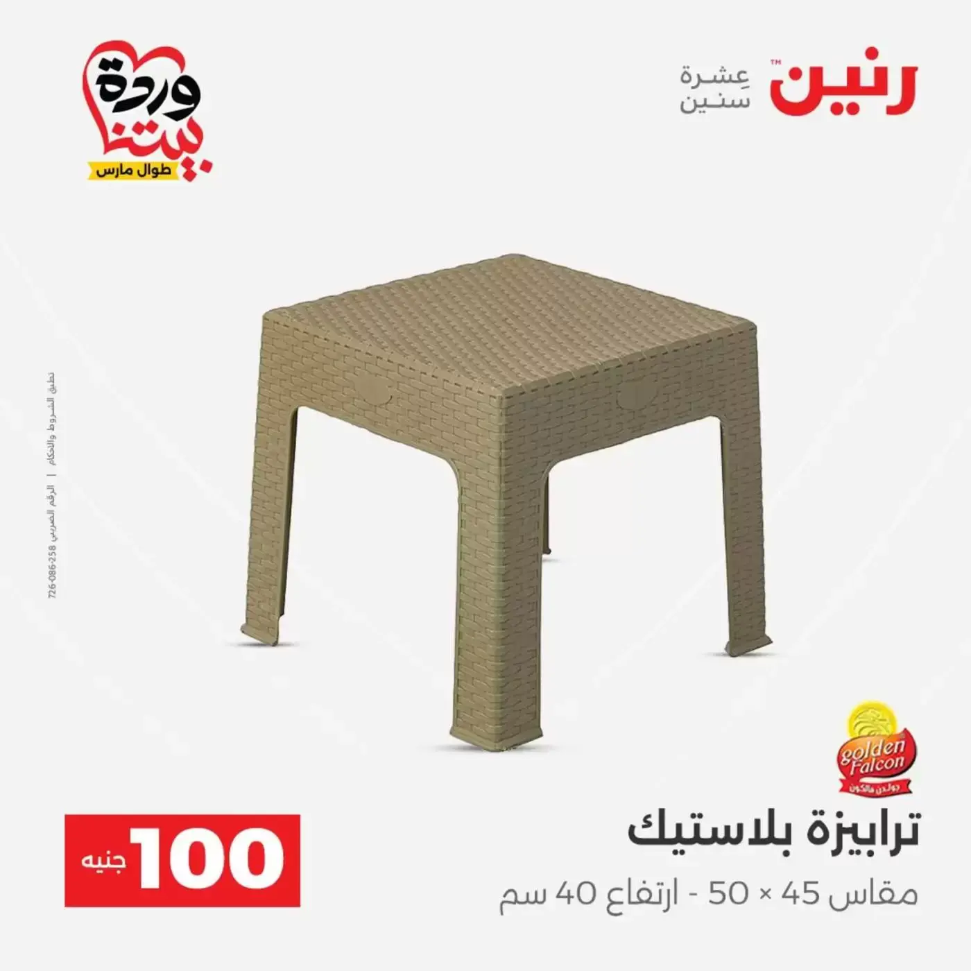 Raneen offers from 31 March to 1 April 2026 The 100 EGP Offer