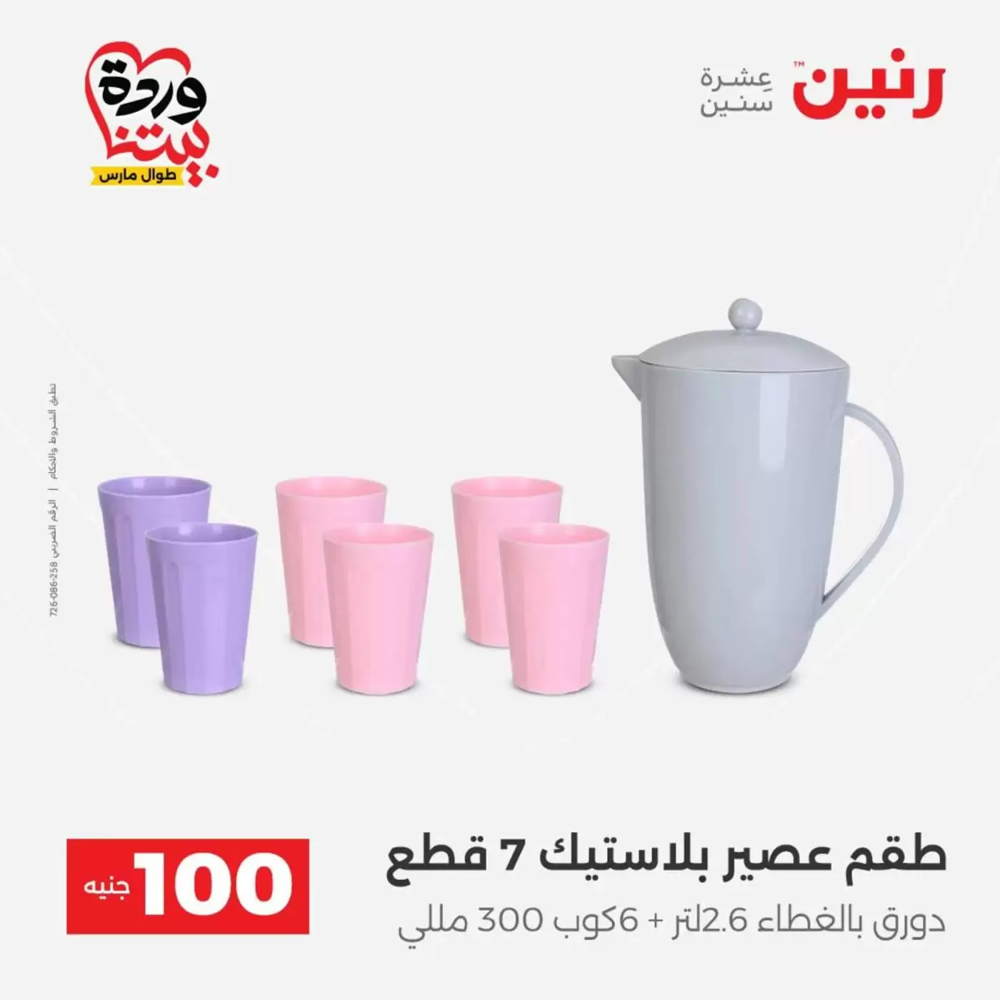 Raneen offers from 31 March to 1 April 2026 The 100 EGP Offer